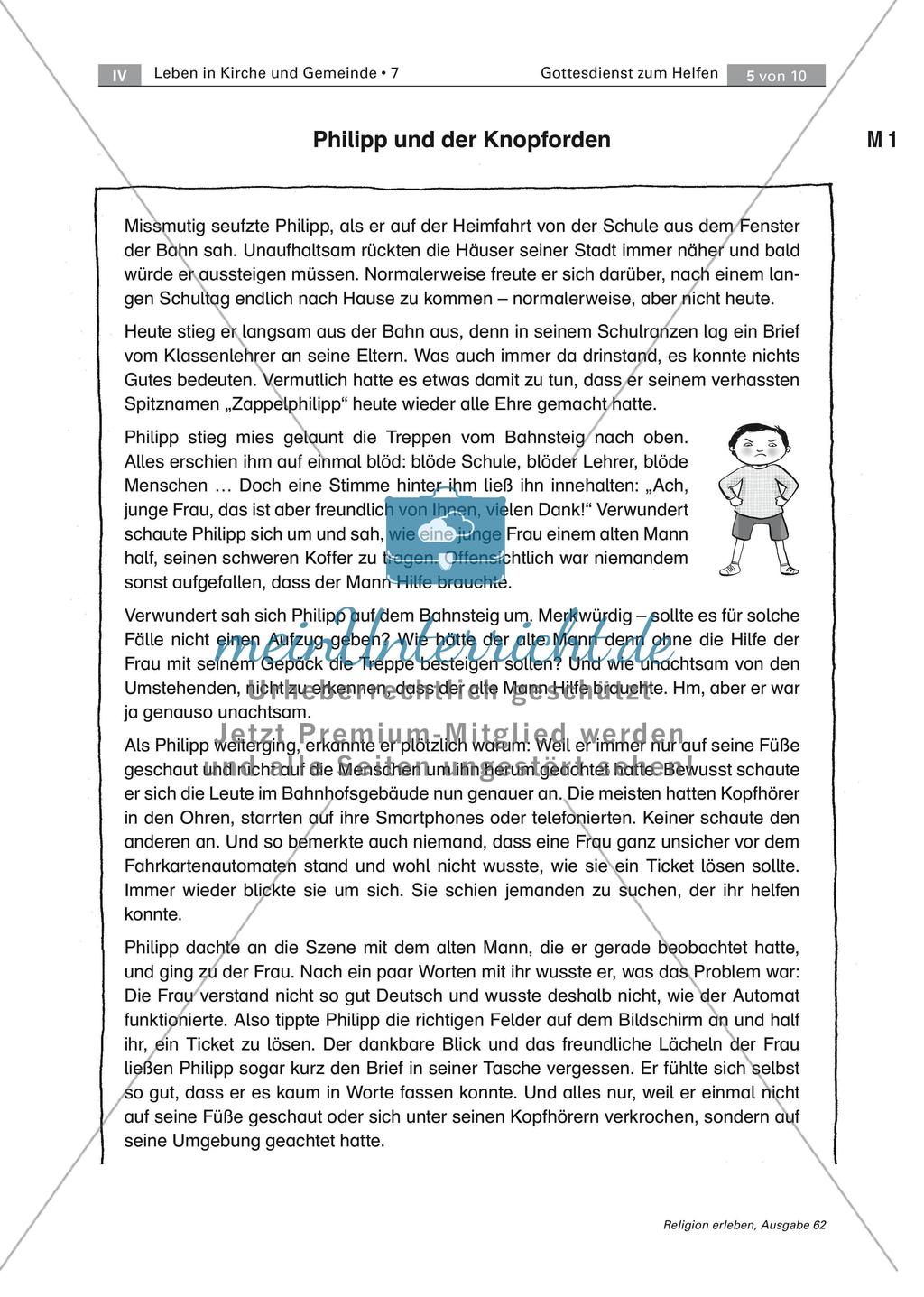 Kindergottesdienst: Nächstenliebe Preview 5