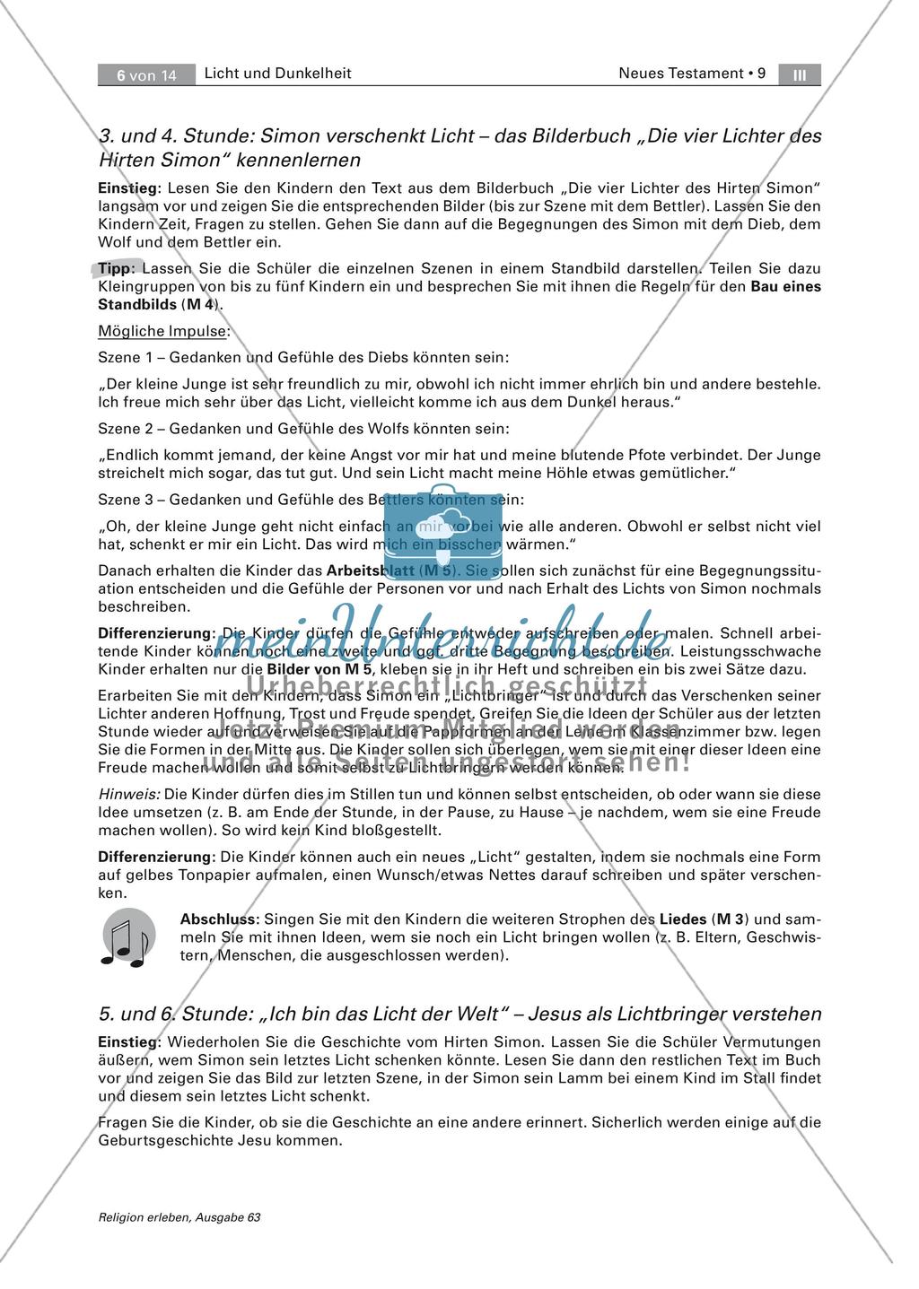 Jesus als Lichtbringer Preview 6