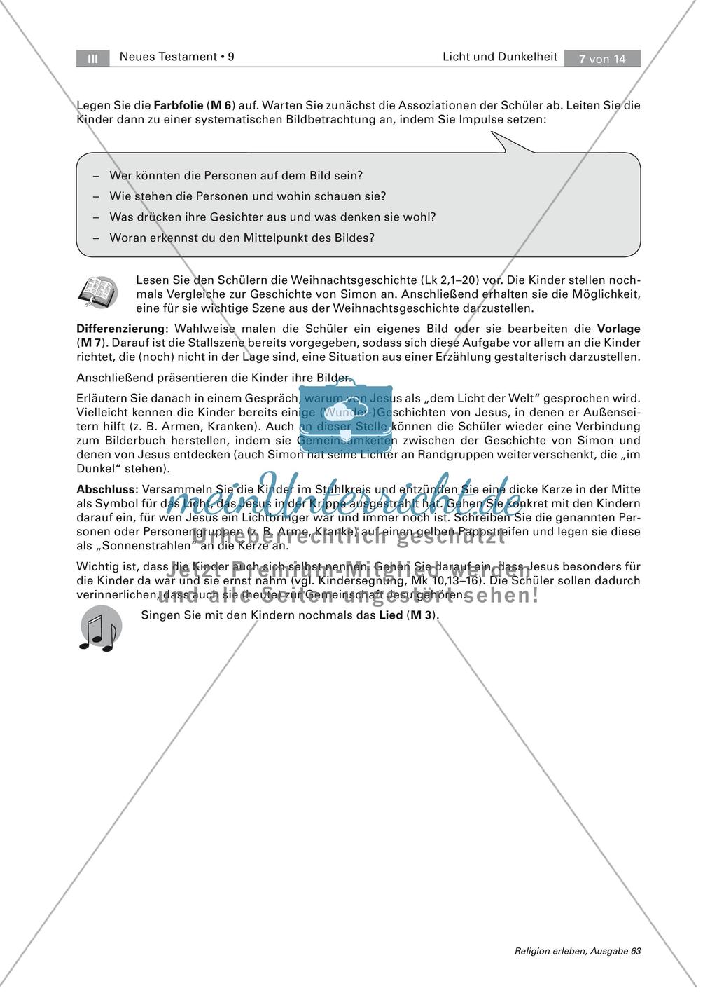 Jesus als Lichtbringer Preview 7