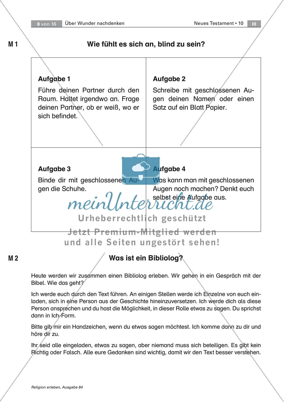 Wunder in Bibel und Alltag Preview 8