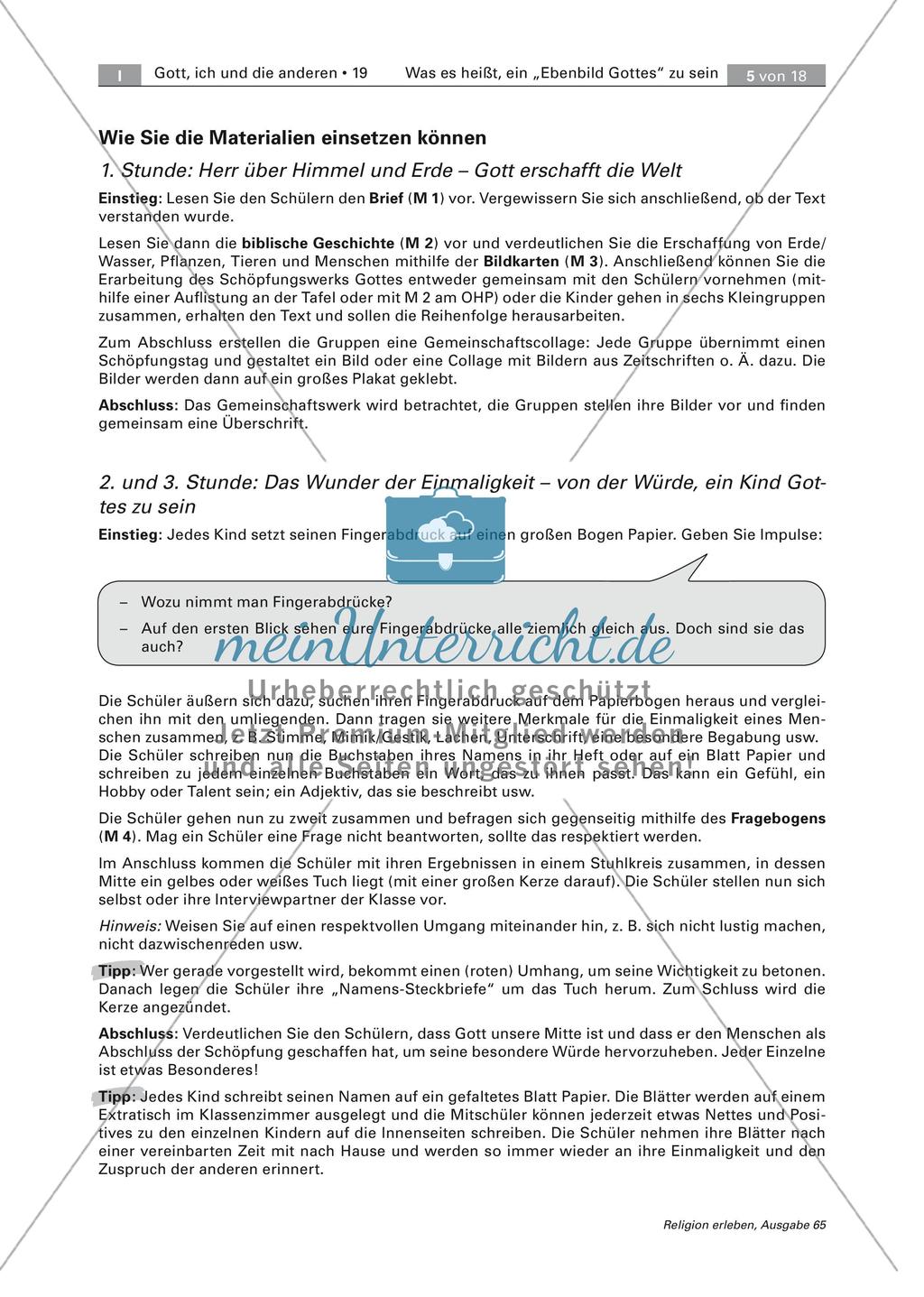 Mensch als Ebenbild Gottes Preview 5
