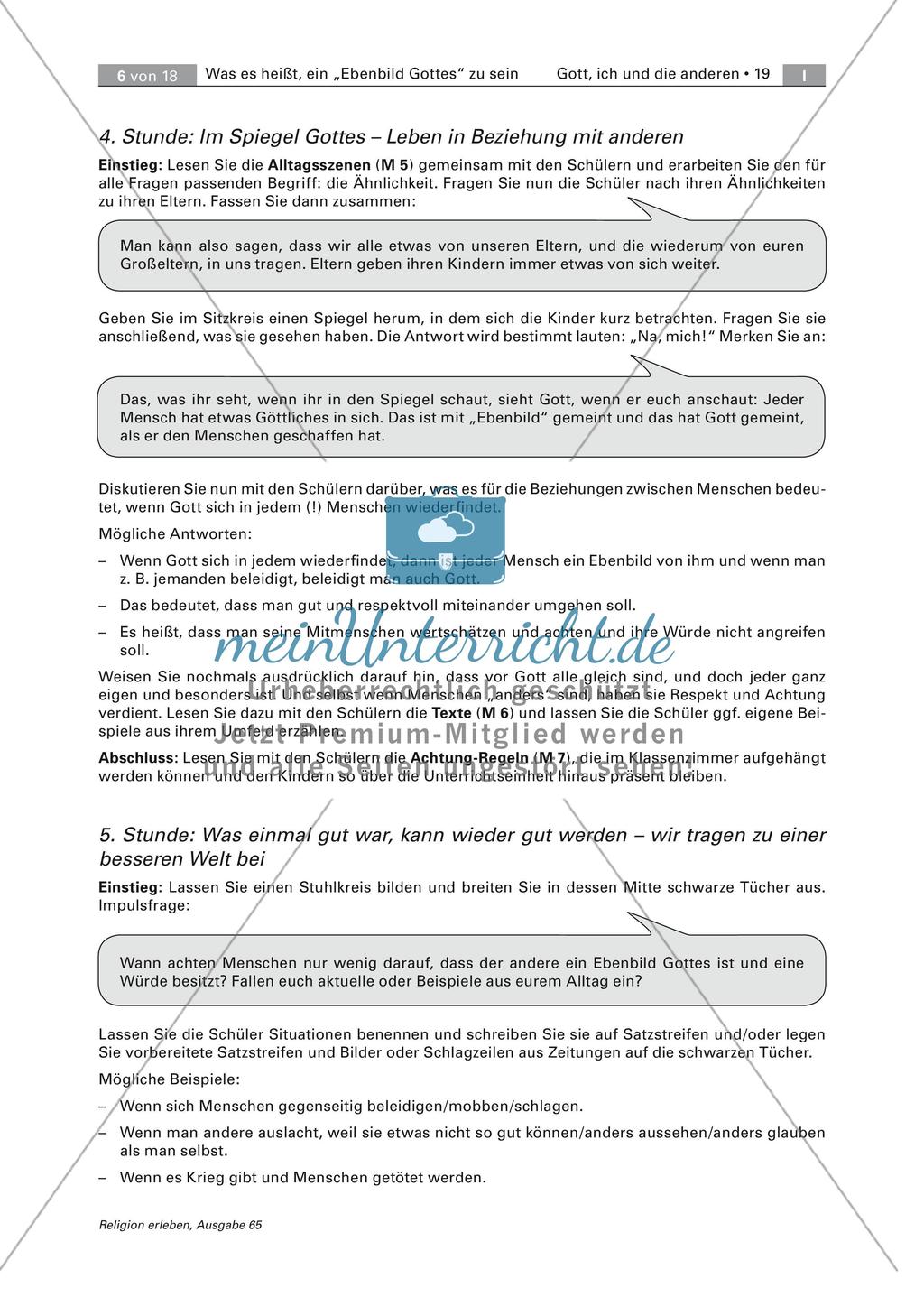 Mensch als Ebenbild Gottes Preview 6
