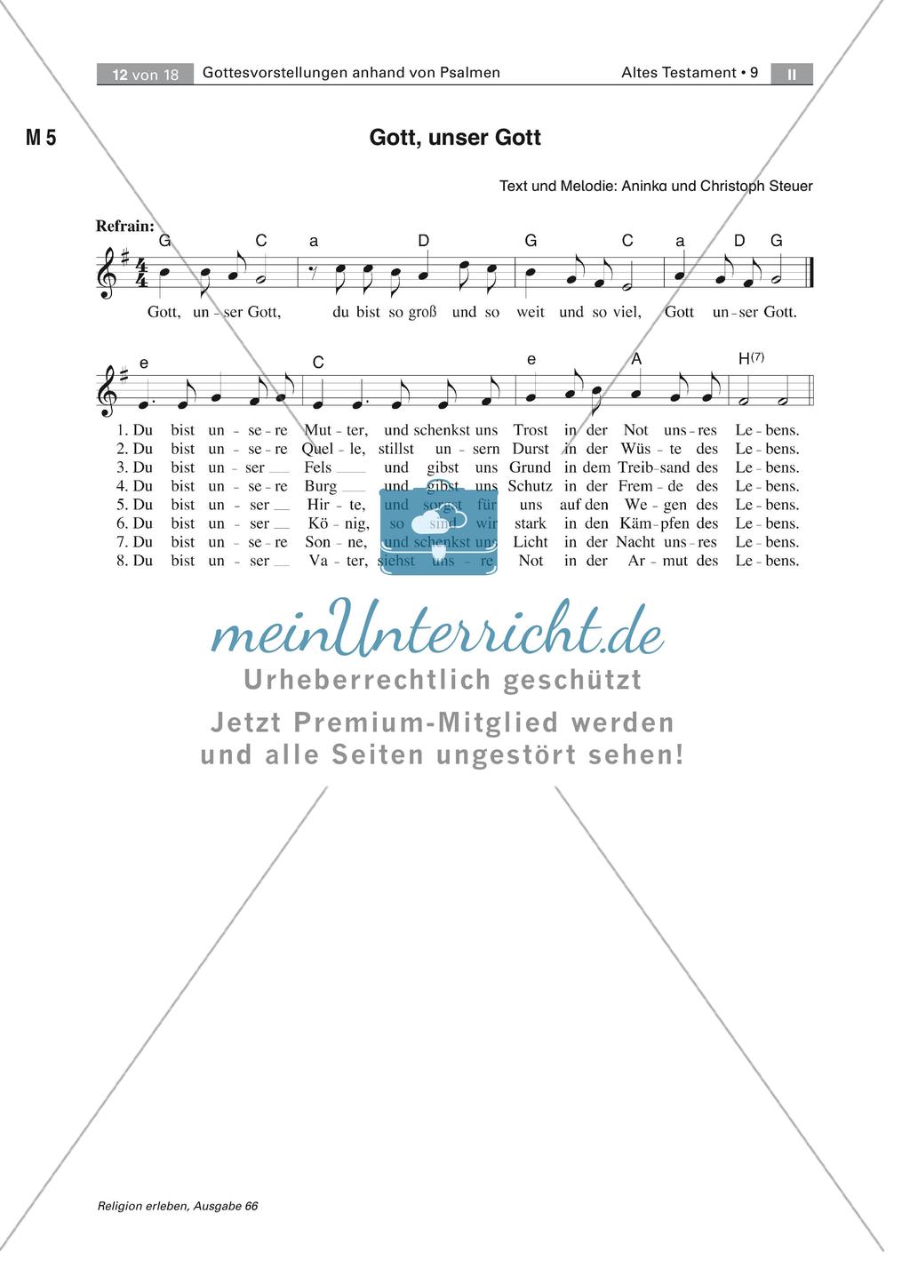 Psalmen und Gottesvorstellungen Preview 12