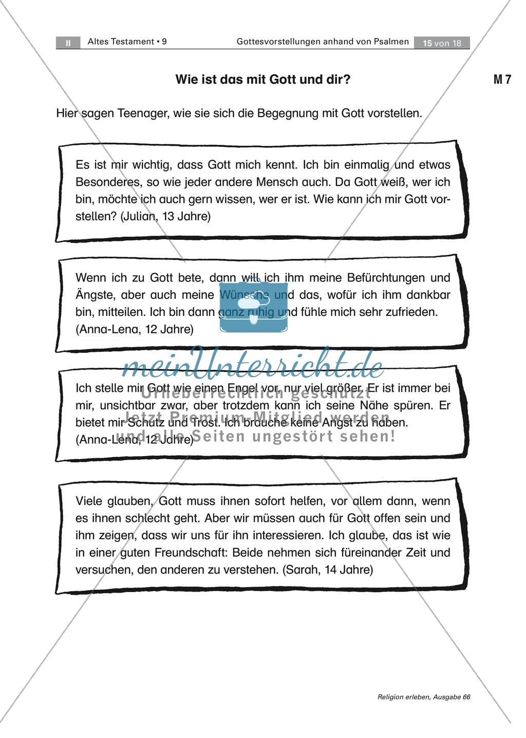 Psalmen und Gottesvorstellungen Preview 15