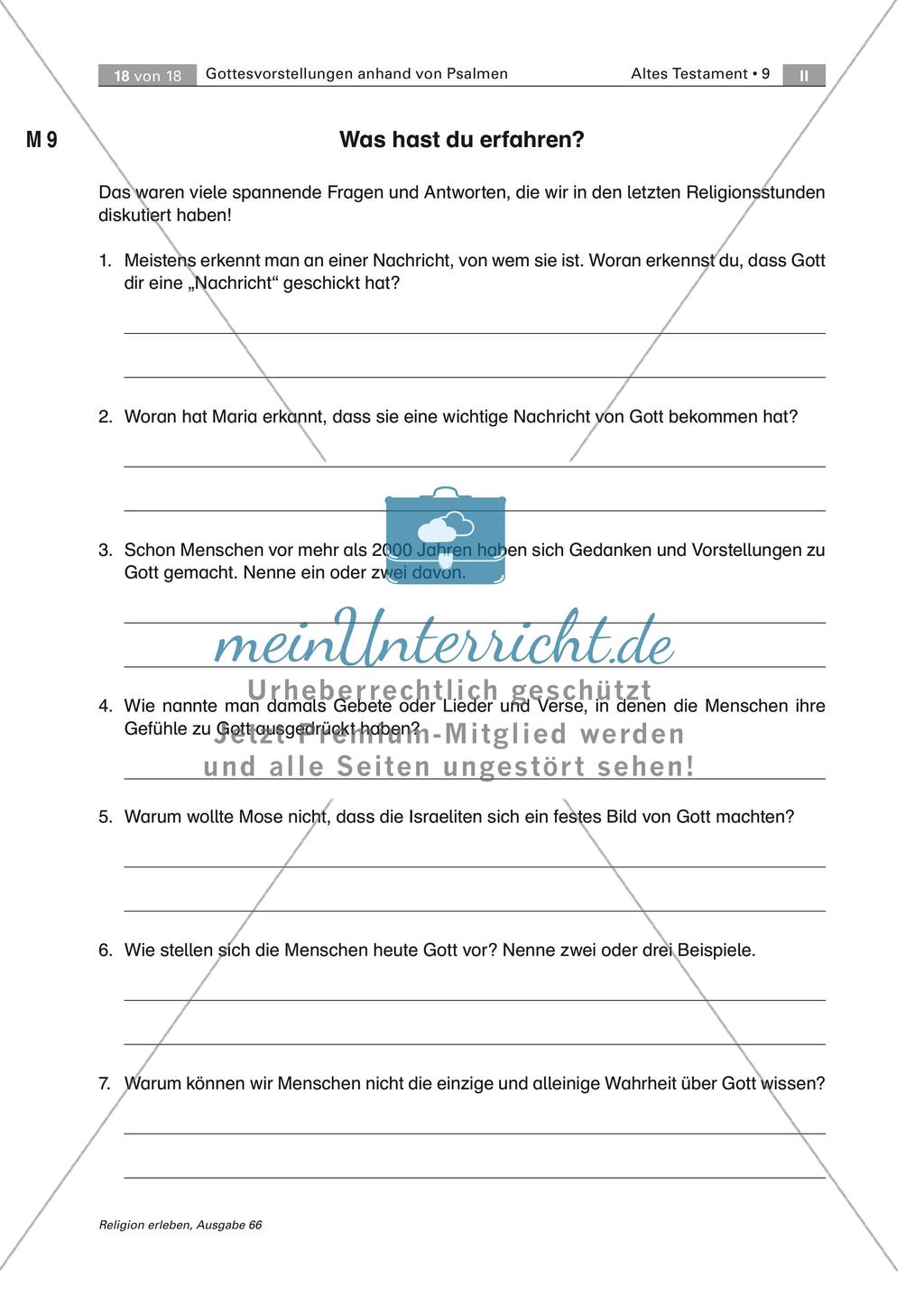 Psalmen und Gottesvorstellungen Preview 18