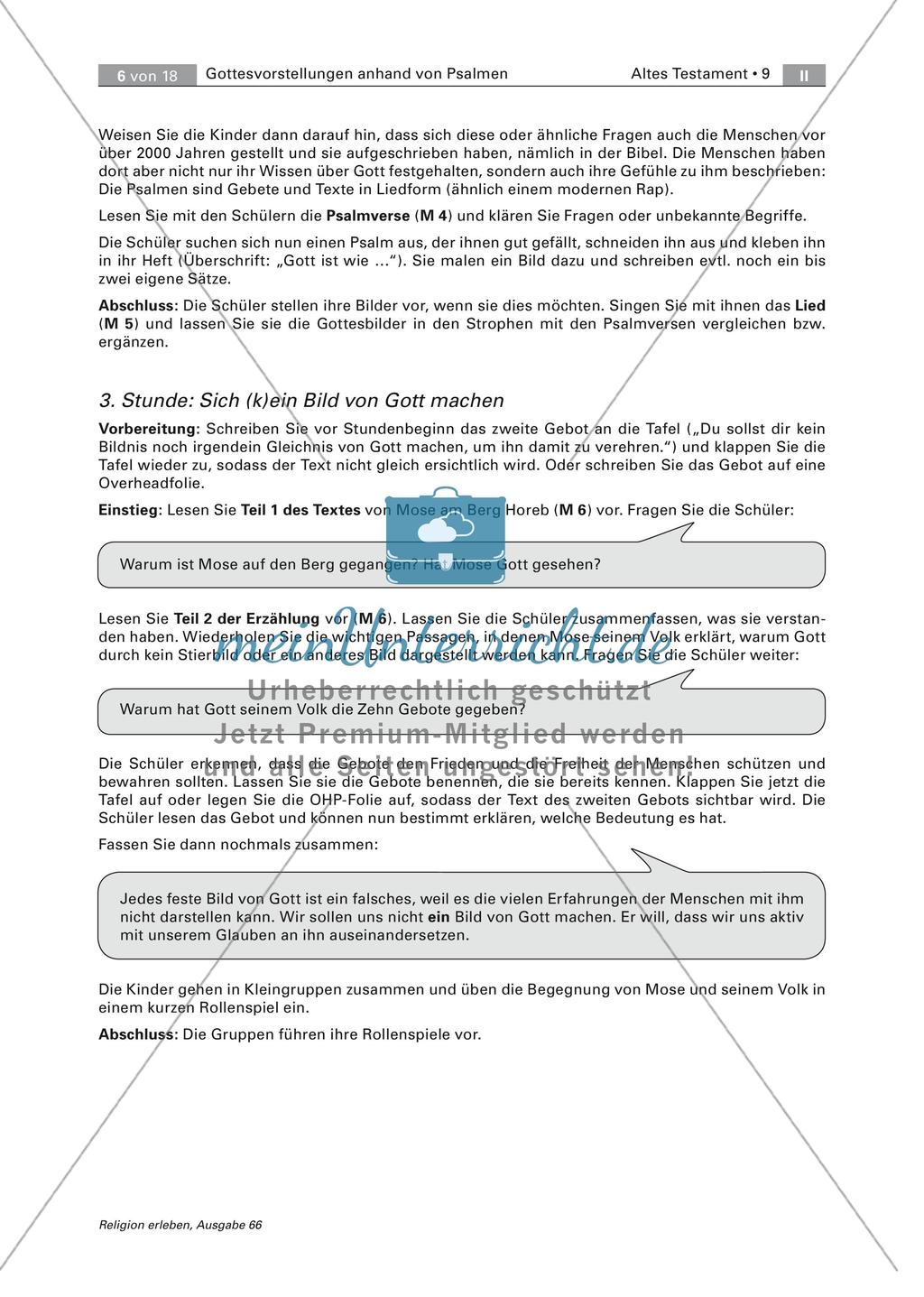 Psalmen und Gottesvorstellungen Preview 6
