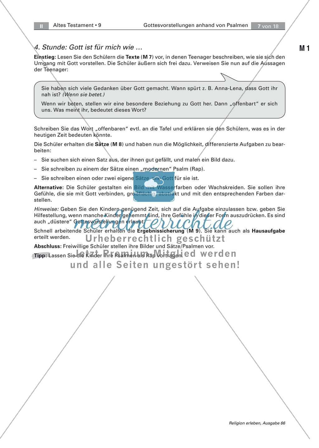Psalmen und Gottesvorstellungen Preview 7