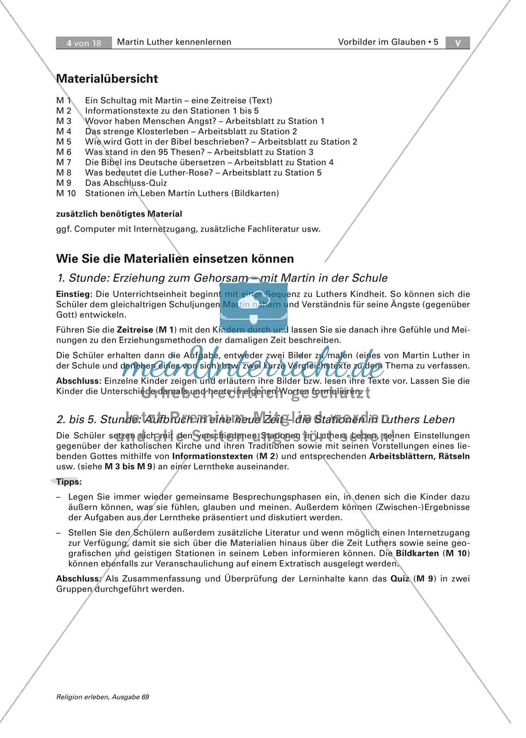 Stationen in Martin Luthers Leben Preview 4