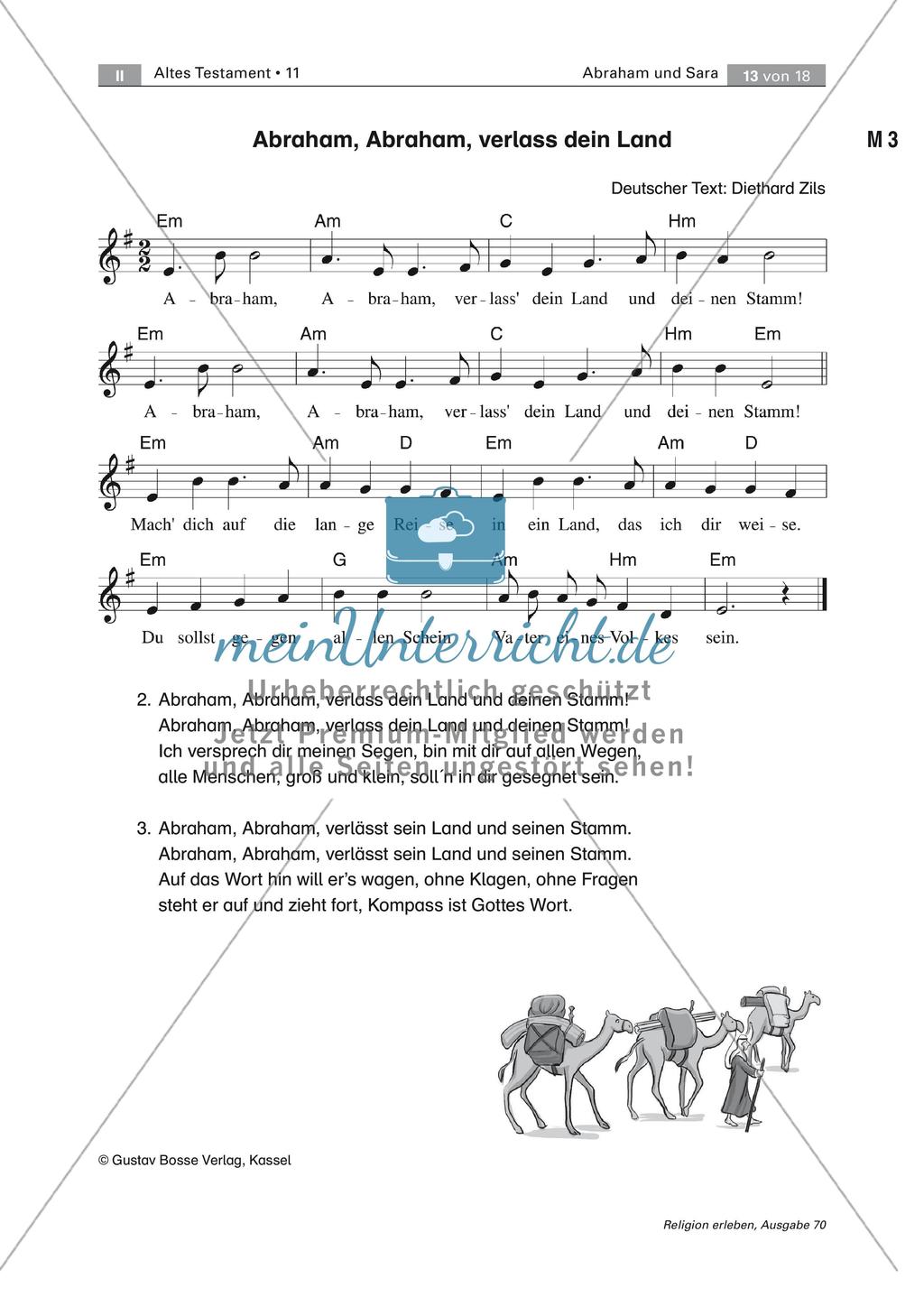 Abraham und Sara: Theologisieren mit Kindern Preview 13