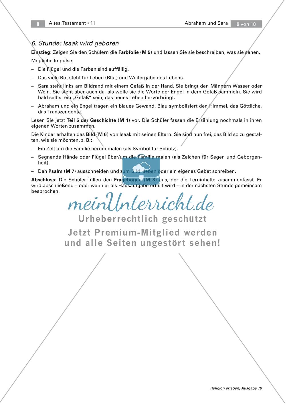 Abraham und Sara: Theologisieren mit Kindern Preview 9