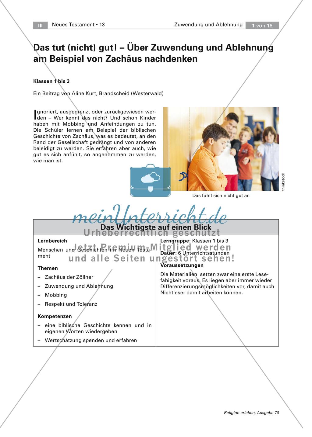 Nachdenken über Zuwendung und Ablehnung Preview 1