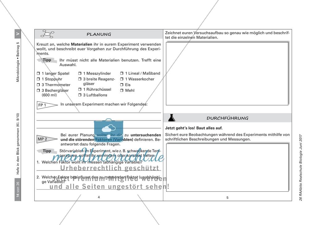 Experimente zu Hefe Preview 4