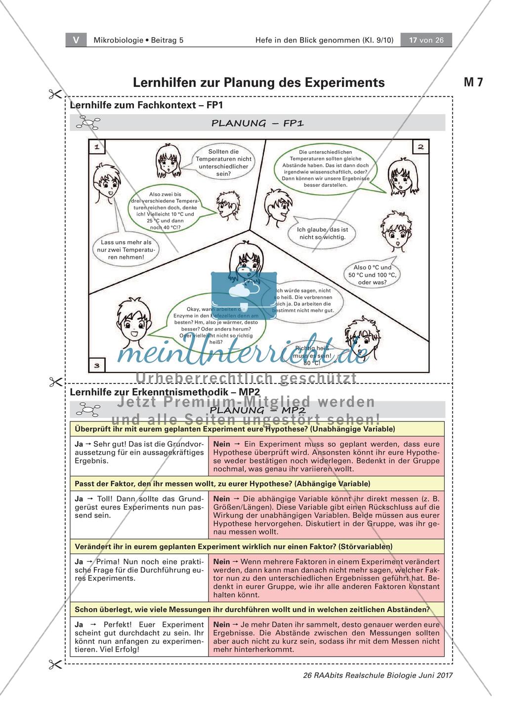 Experimente zu Hefe Preview 7