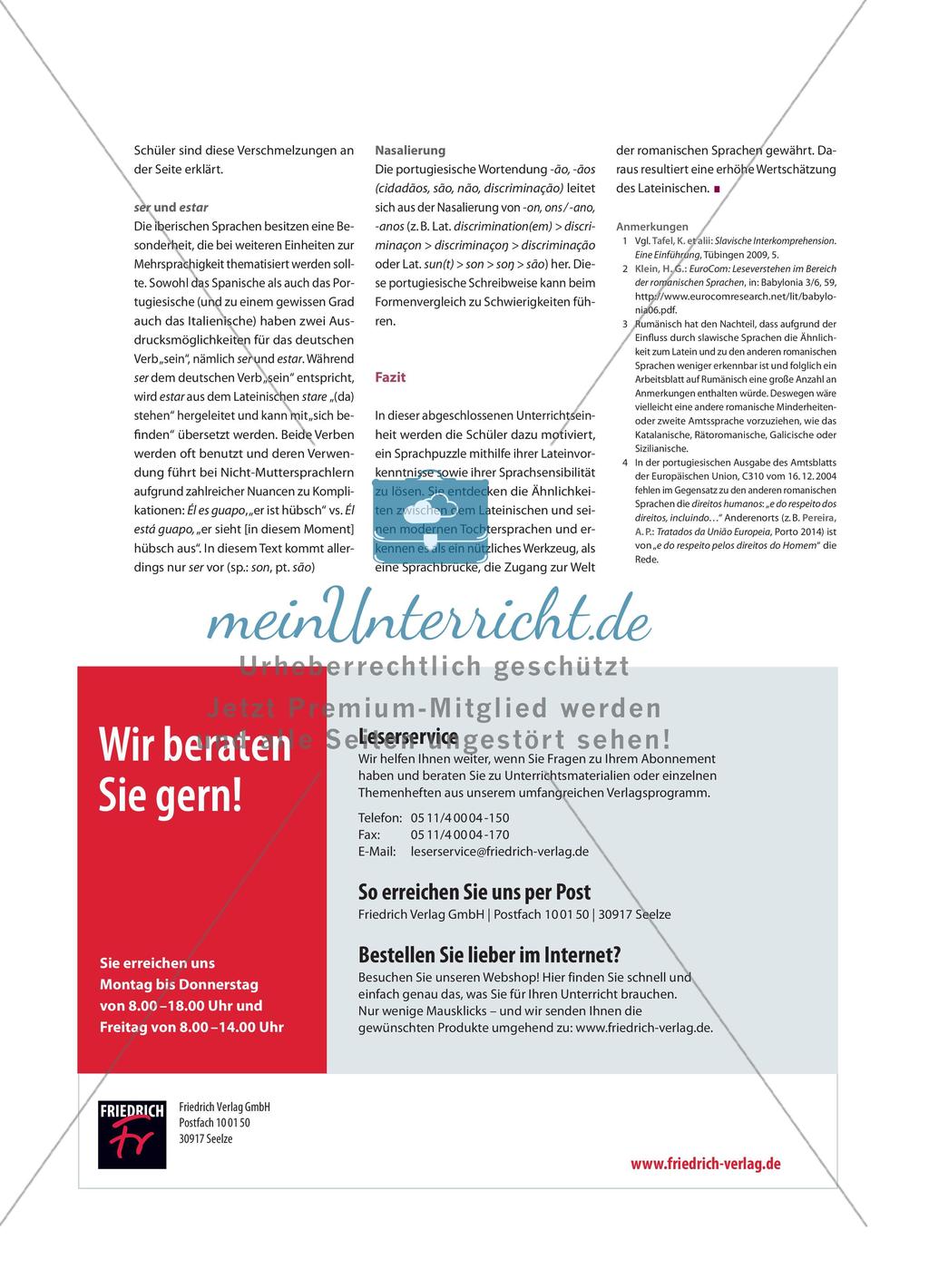 Constitutio Europaea - Mehrsprachigkeitsbasierter Lateinunterricht Preview 5
