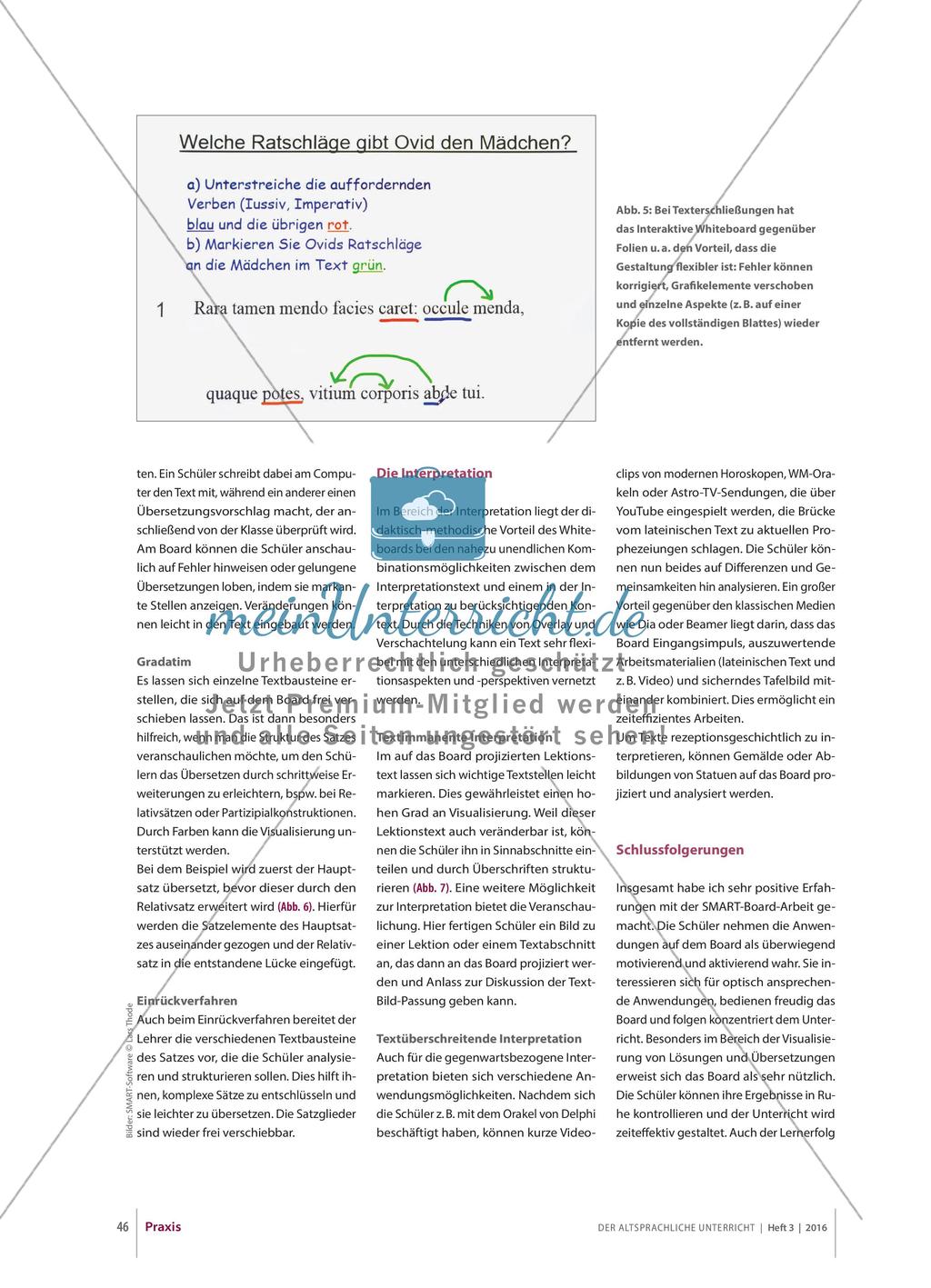 Anwendungsmöglichkeiten des Interaktiven Whiteboards: Spracharbeit Preview 4