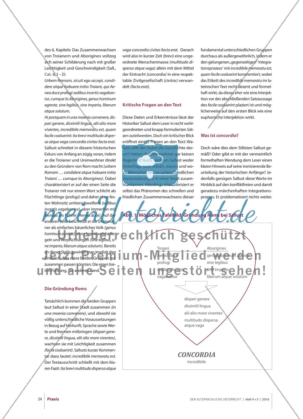 Flucht im Spannungsfeld von Aggression und Integration bei Sallust und Livius Preview 2