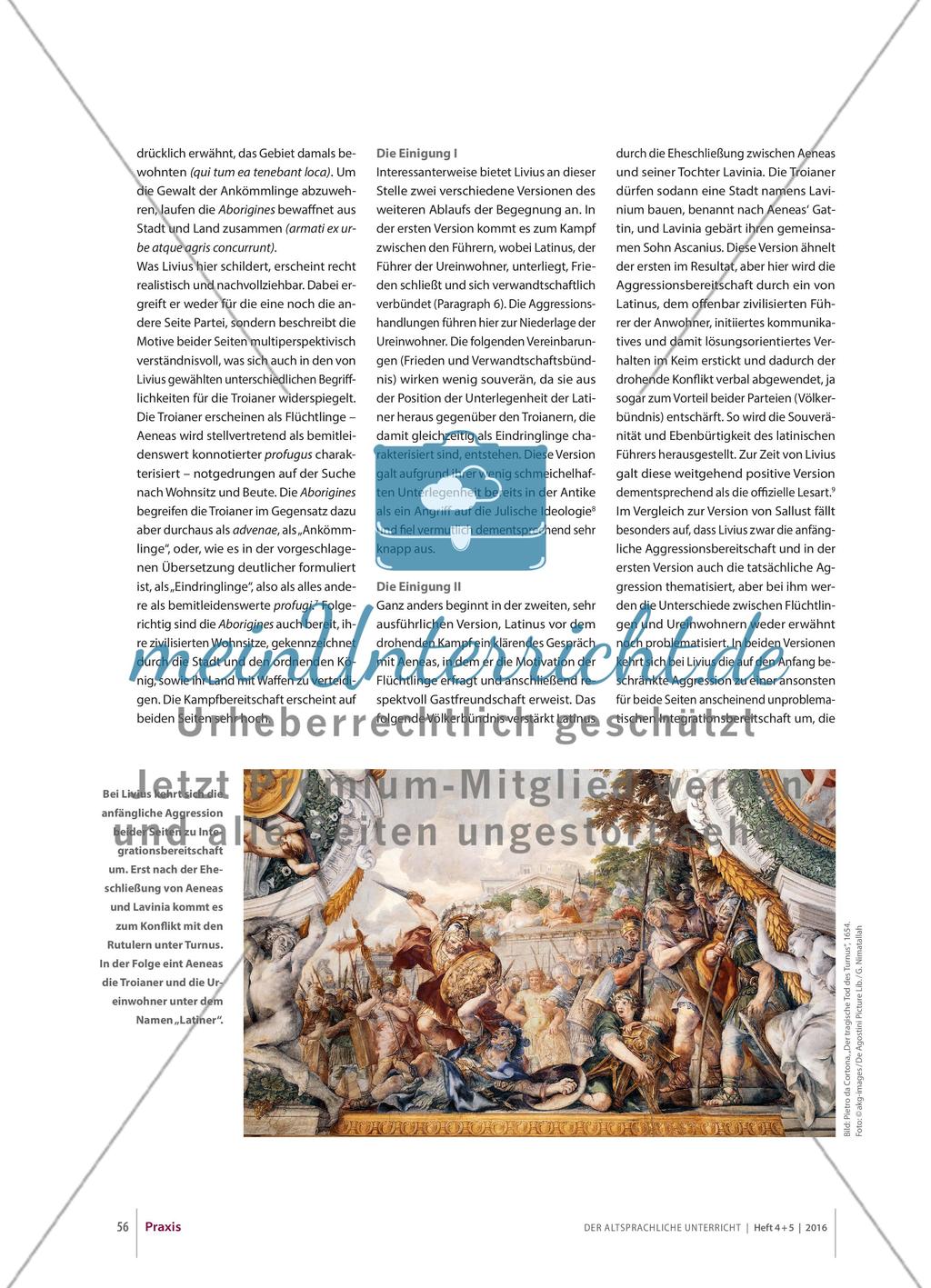 Flucht im Spannungsfeld von Aggression und Integration bei Sallust und Livius Preview 4