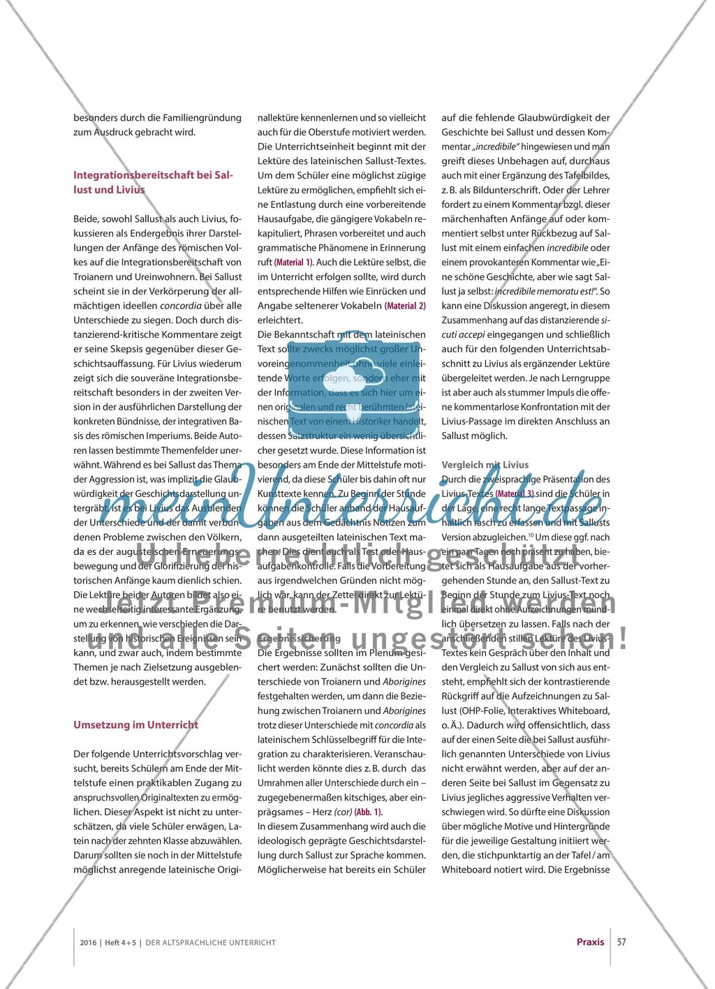 Flucht im Spannungsfeld von Aggression und Integration bei Sallust und Livius Preview 5