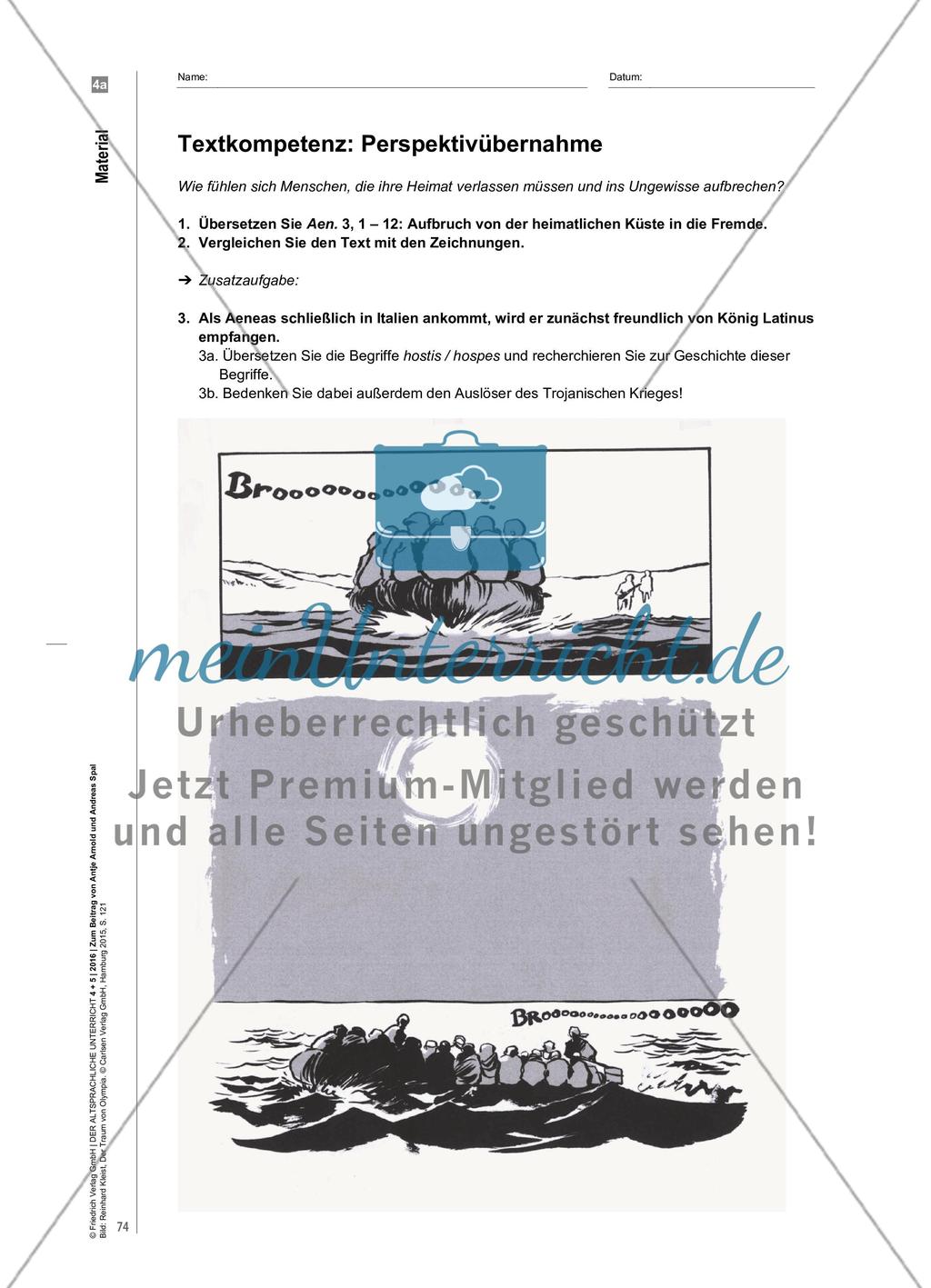 Flucht-Narrative: Vergils Aeneis und Kleists Graphic Novel „Der Traum von Olympia“ Preview 13