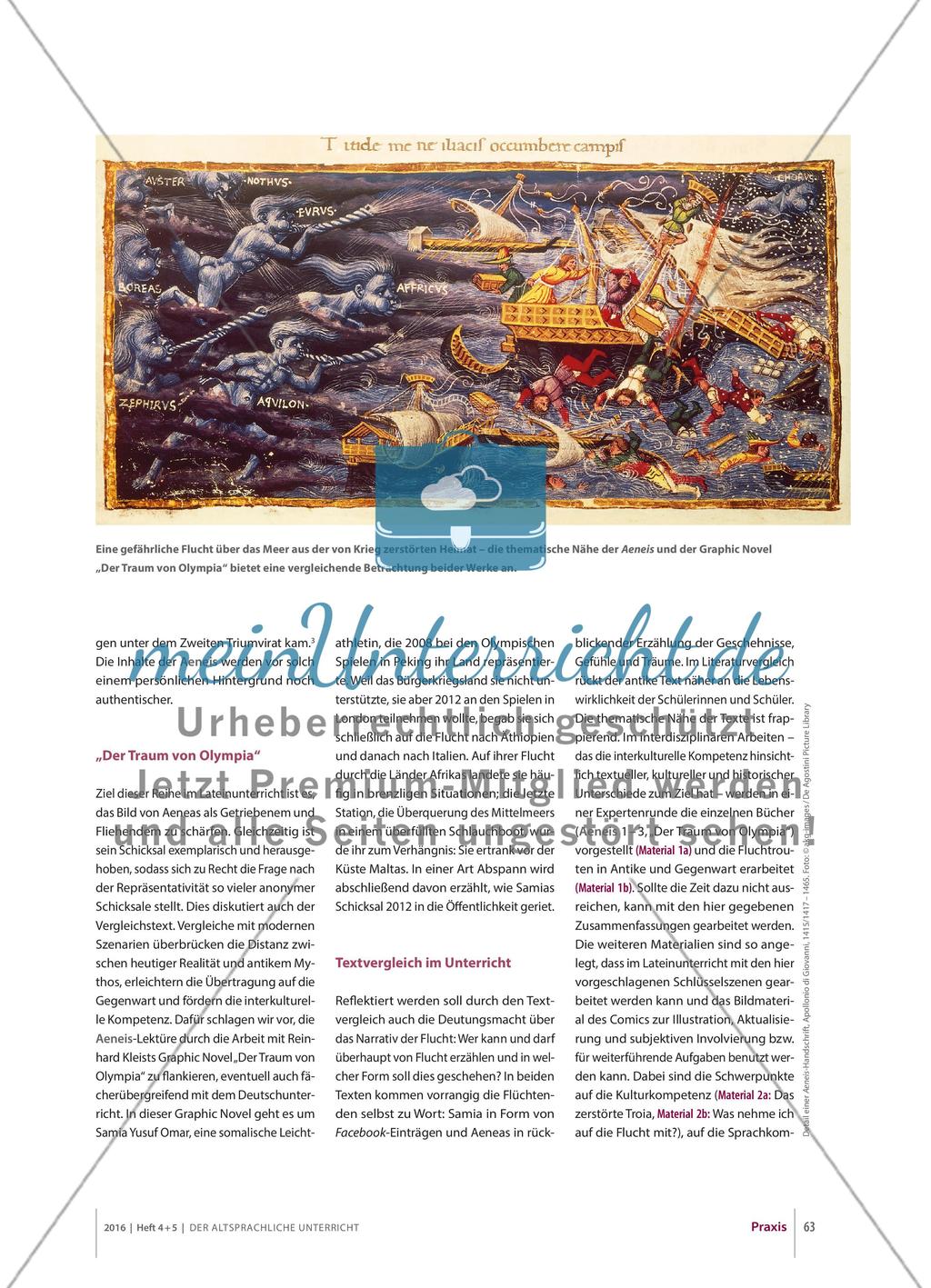 Flucht-Narrative: Vergils Aeneis und Kleists Graphic Novel „Der Traum von Olympia“ Preview 2