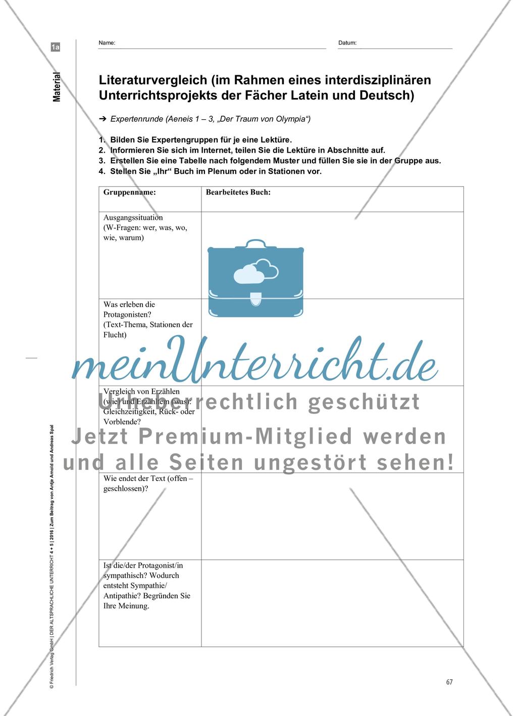 Flucht-Narrative: Vergils Aeneis und Kleists Graphic Novel „Der Traum von Olympia“ Preview 6