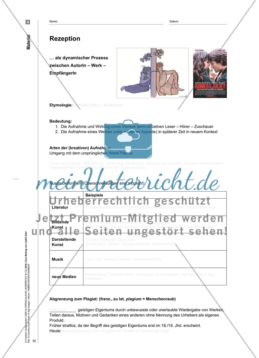 Heimat – Flucht – Neuanfang: Ovids Metamorphosen Preview 10