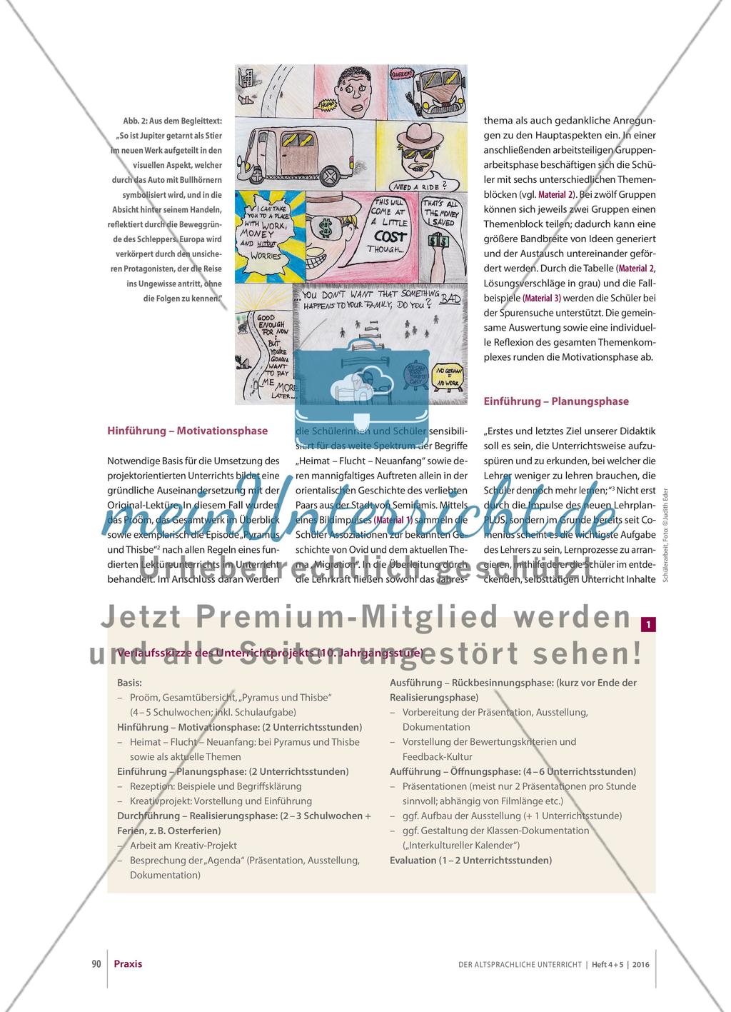 Heimat – Flucht – Neuanfang: Ovids Metamorphosen Preview 2