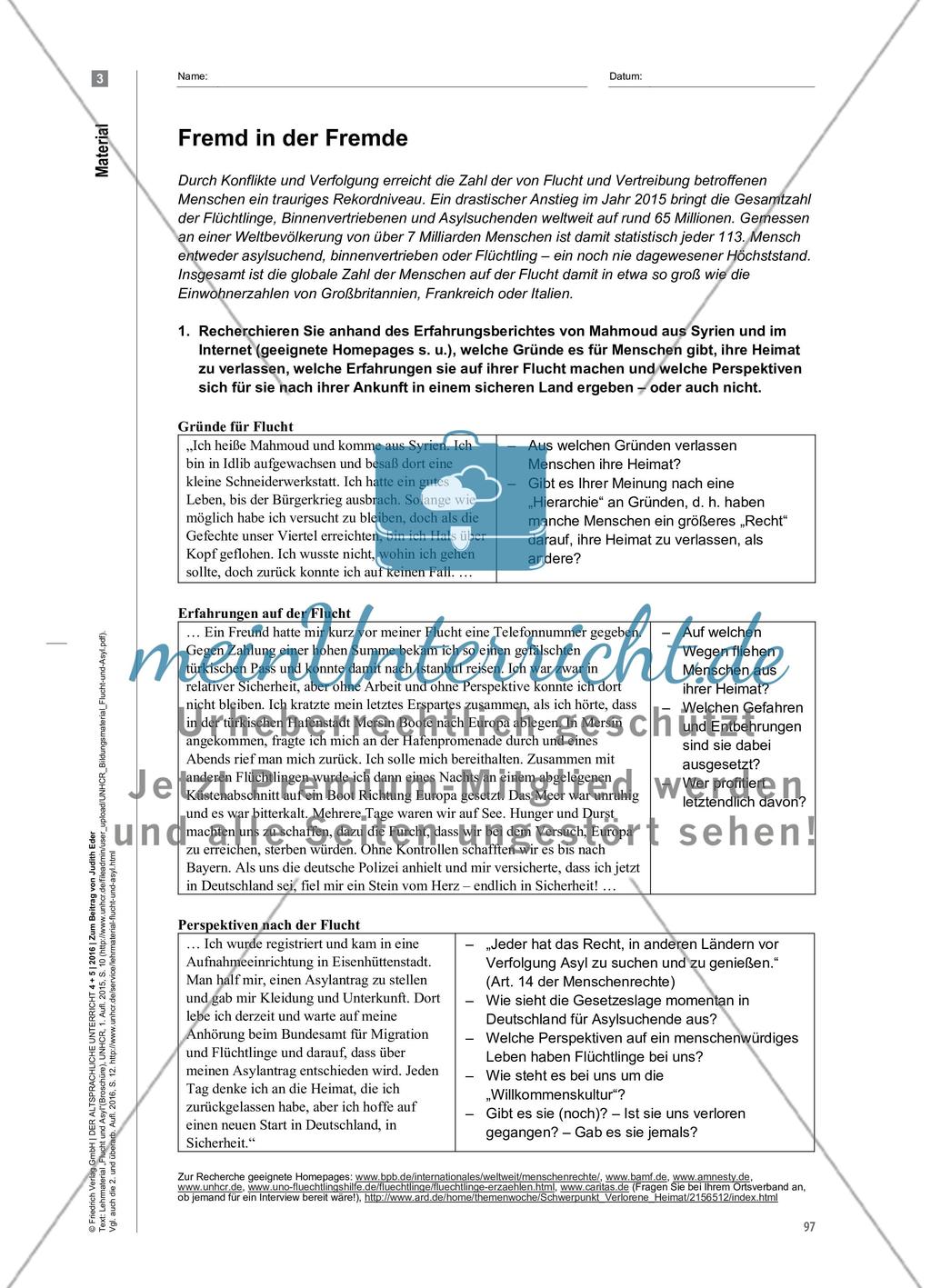 Heimat – Flucht – Neuanfang: Ovids Metamorphosen Preview 9