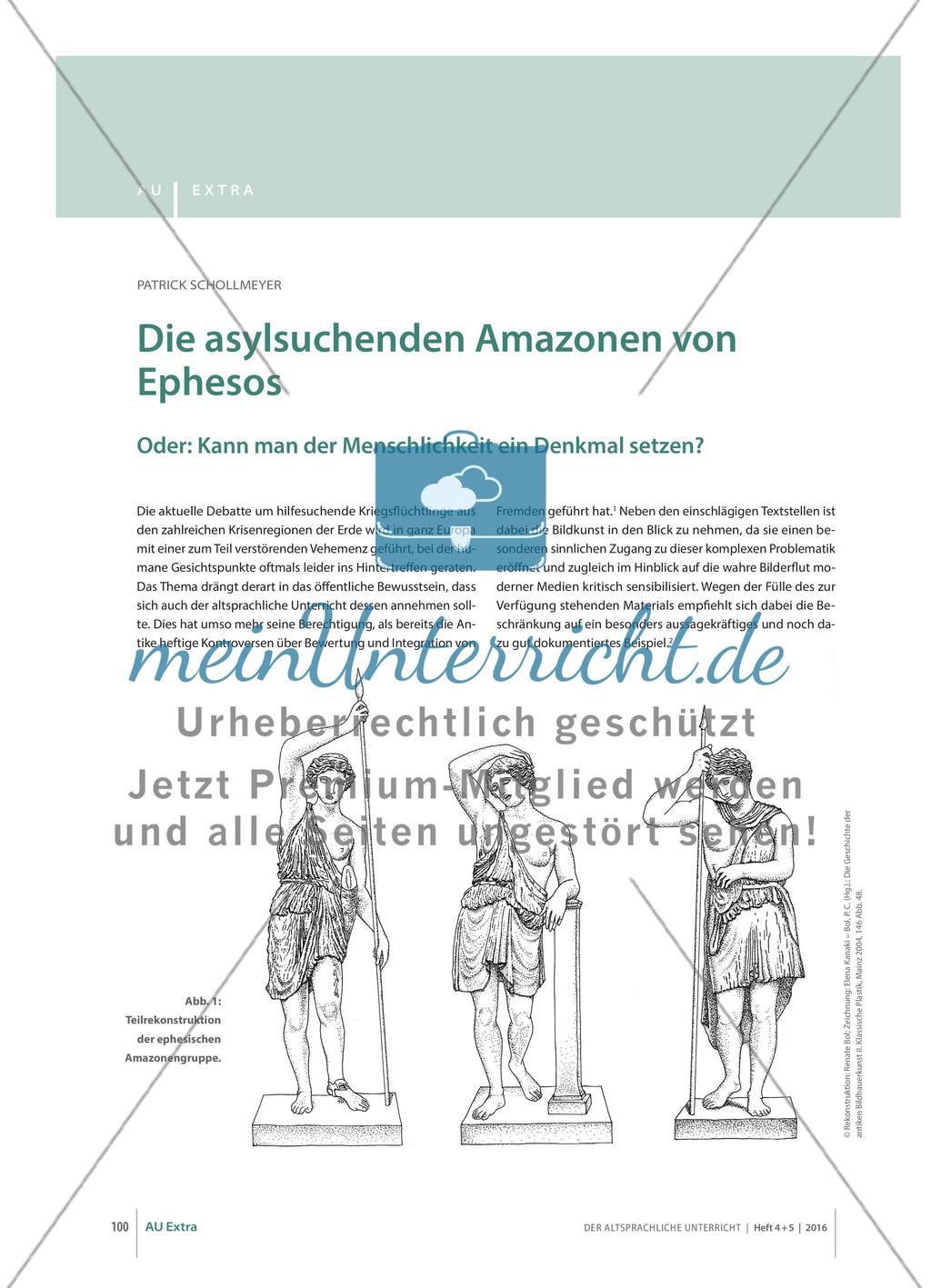 Die asylsuchenden Amazonen von Ephesos Preview 1