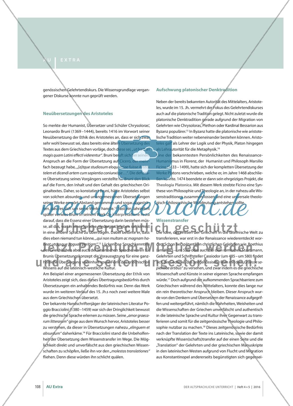 Flucht und Wissenstransfer im Kontext des Falls von Konstantinopel Preview 3