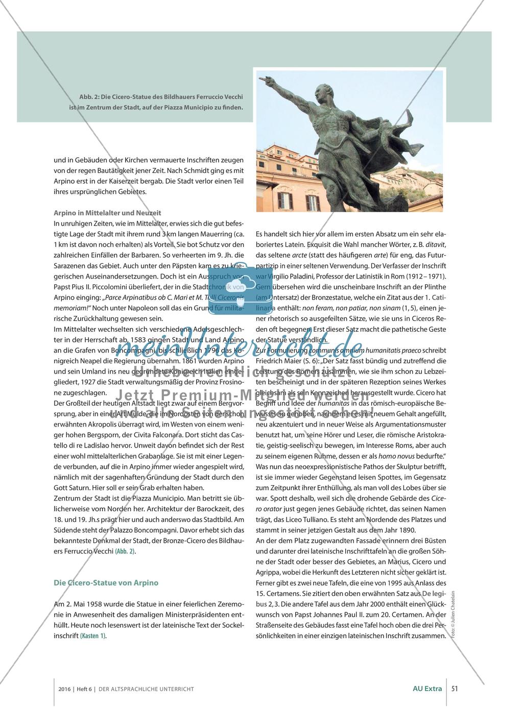 Cicero, Arpino und das Certamen Ciceronianum Preview 4