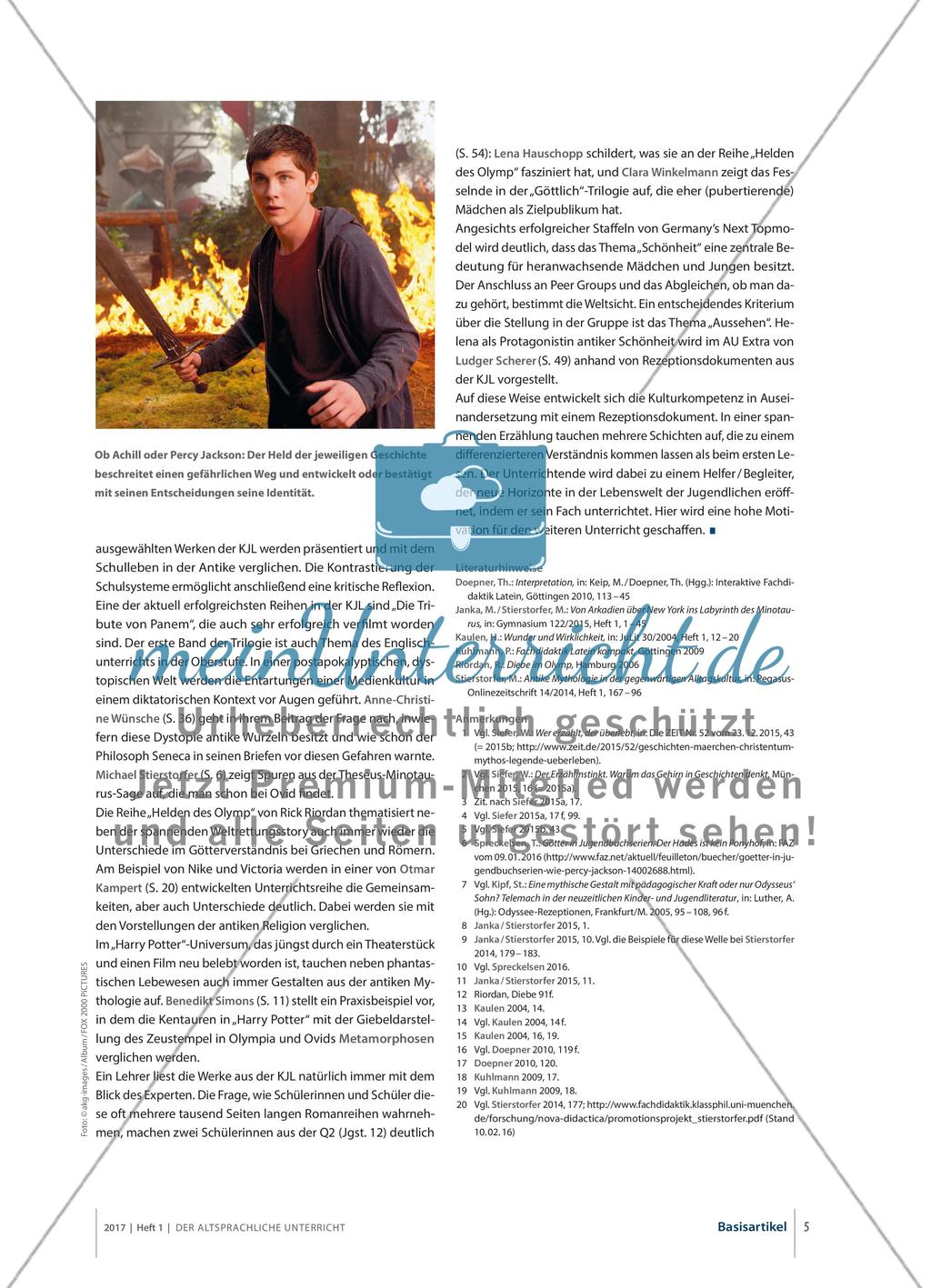 Die Antike in der fantastischen Kinder- und Jugendliteratur Preview 4