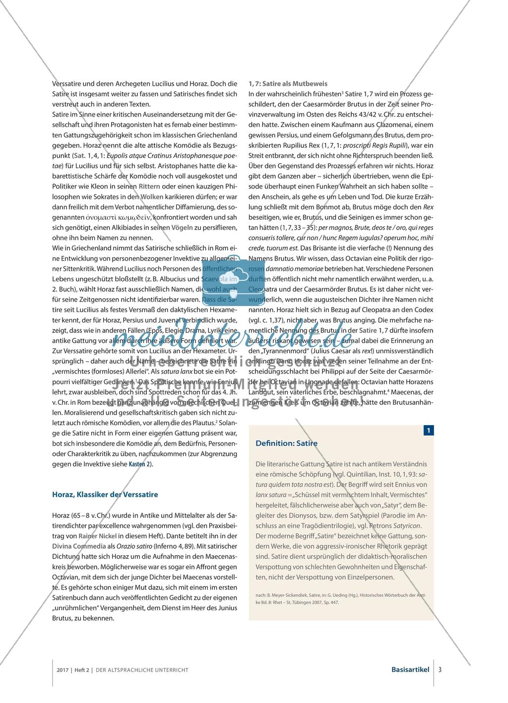 Satire: Kritische Töne in kritischer Zeit Preview 2