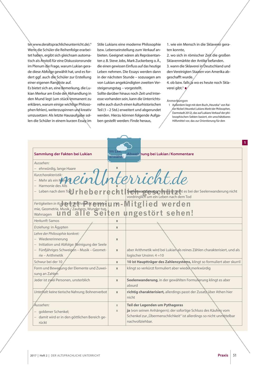 Satire: Lukians „Markt der Philosophen“ Preview 4