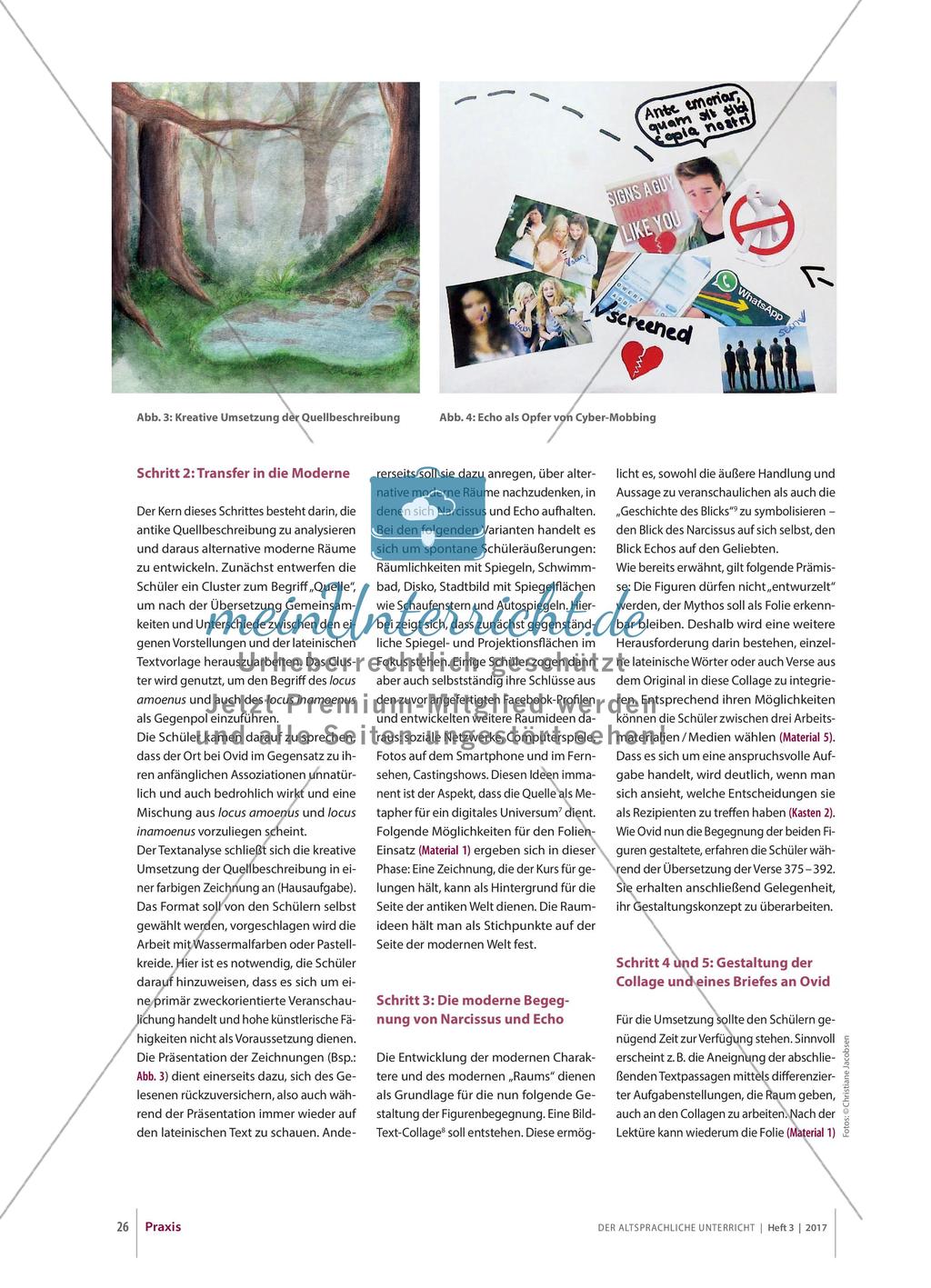 Ovid: Narcissus und Echo in einer Welt der Selfies und „Germany’s Next Topmodel“ Preview 5