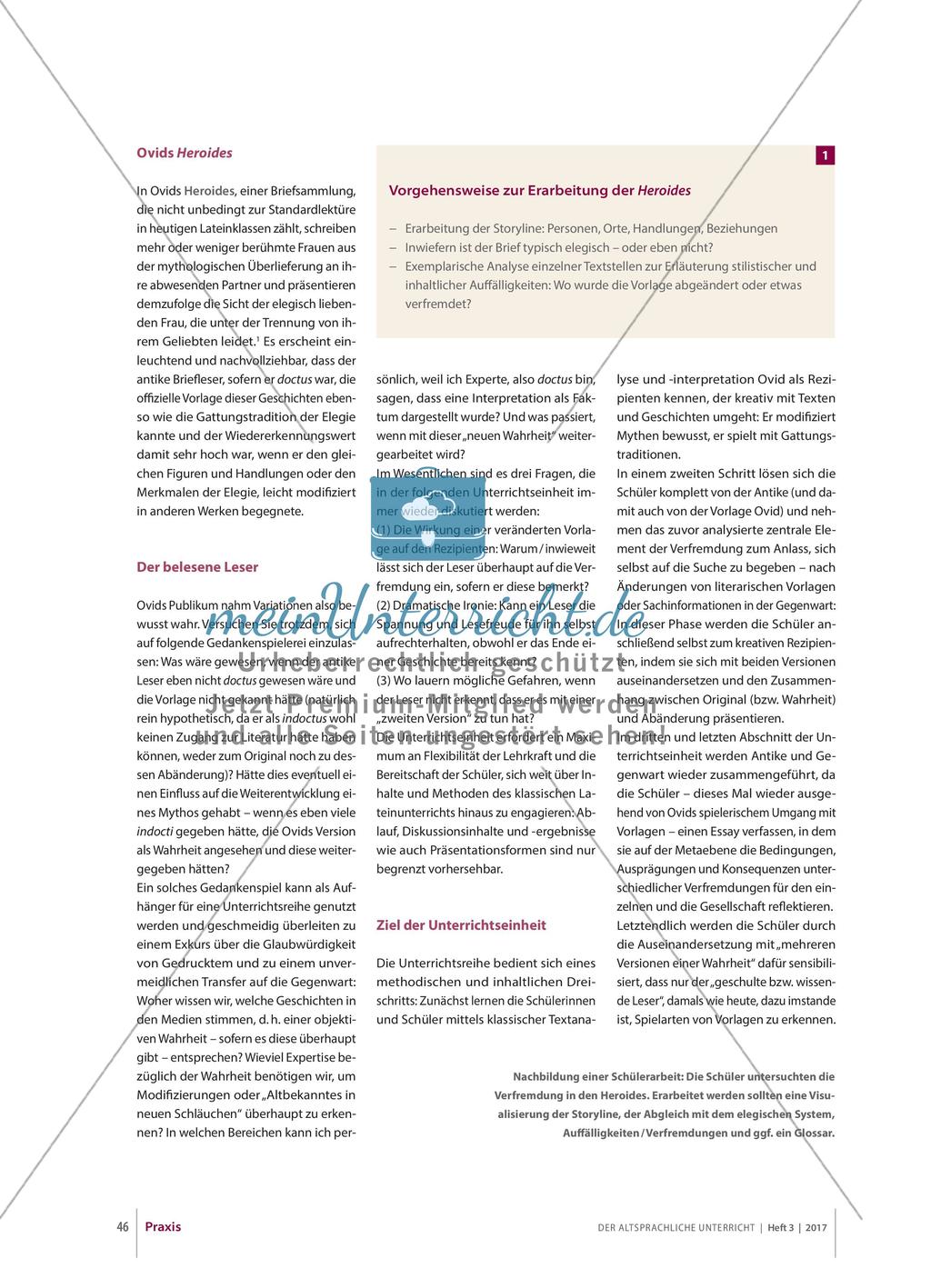 Ovid: Über die (Un-)Glaubwürdigkeit von Sprache und Bildern Preview 2