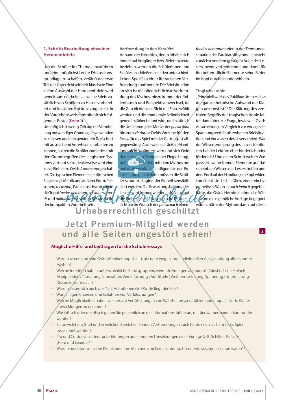 Ovid: Über die (Un-)Glaubwürdigkeit von Sprache und Bildern Preview 4