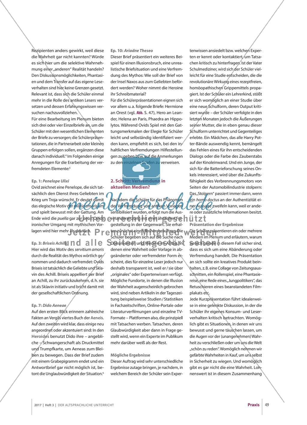 Ovid: Über die (Un-)Glaubwürdigkeit von Sprache und Bildern Preview 5