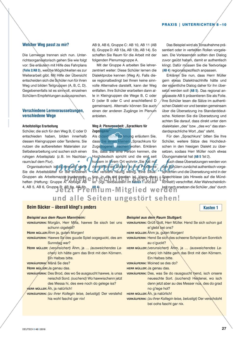 Das mit dem „dass“ - Die passende Strategie zur Richtigschreibung finden Preview 2