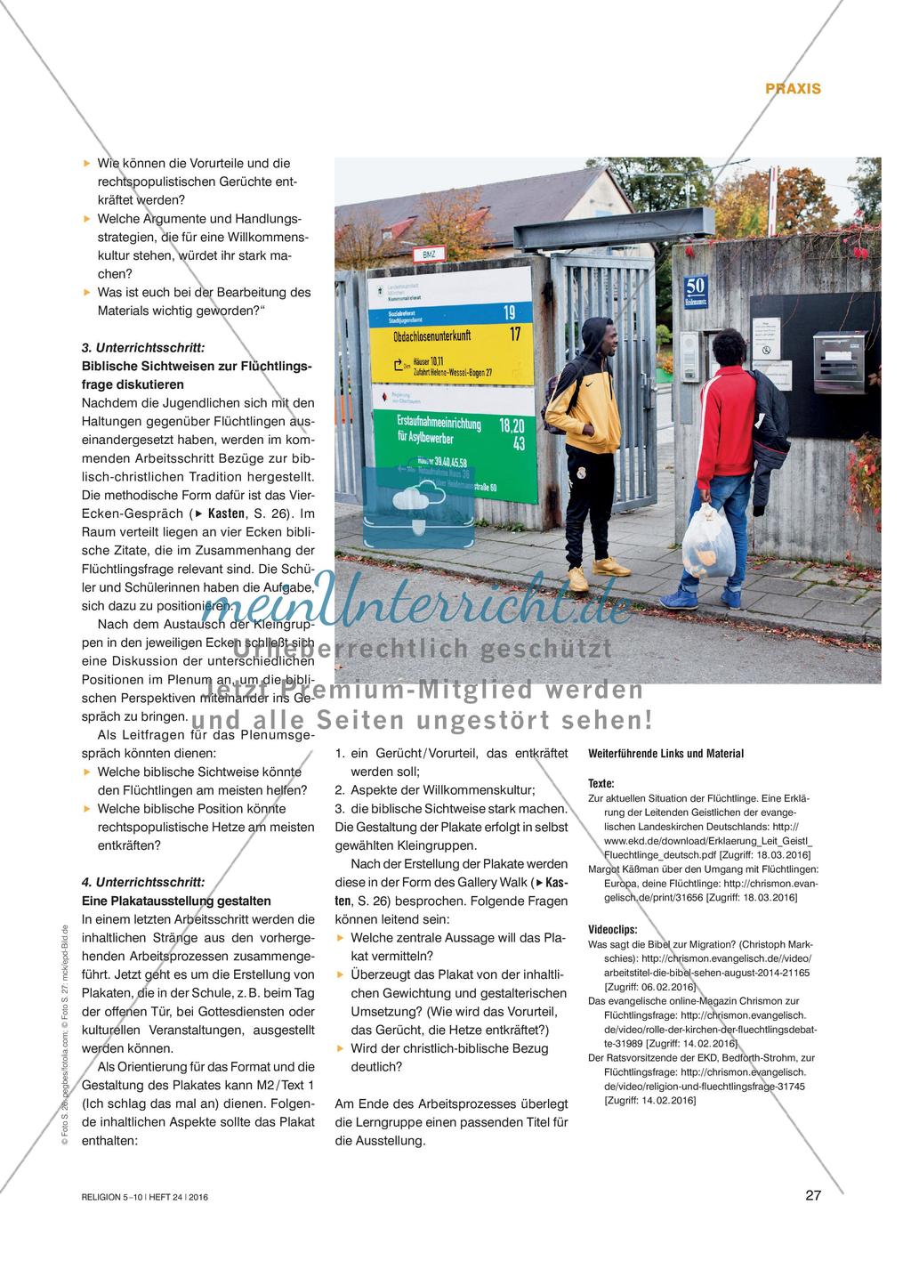 Eine Ausstellung zu „Flucht“ gestalten - Wie Hassparolen gegenüber Flüchtlingen entkräftet werden können Preview 4