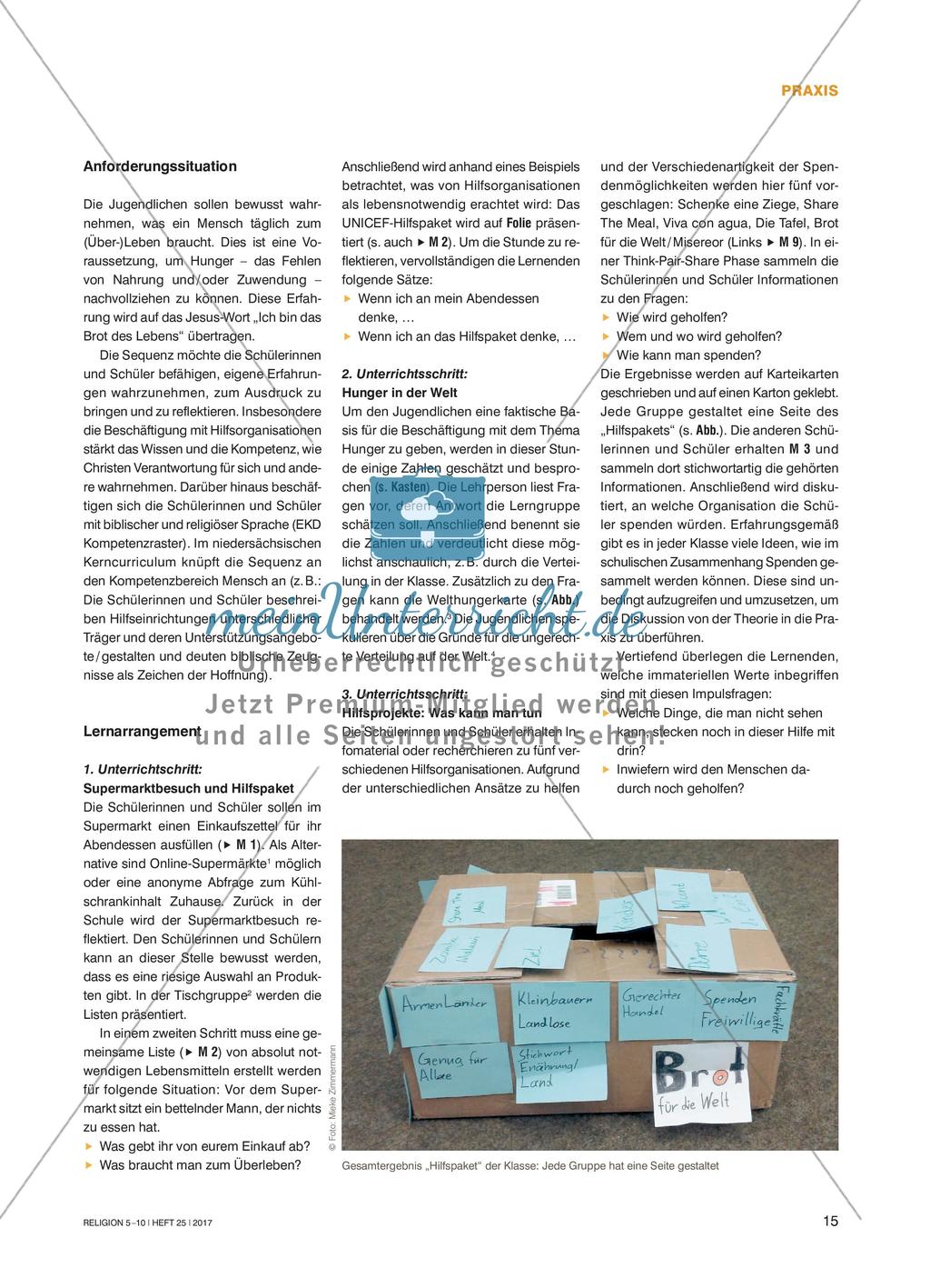 Welthunger und das Brot des Lebens Preview 3