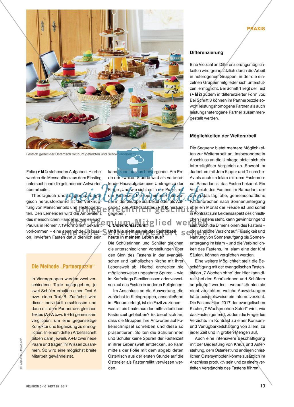 Entdecken der christlichen Fastenzeit Preview 3