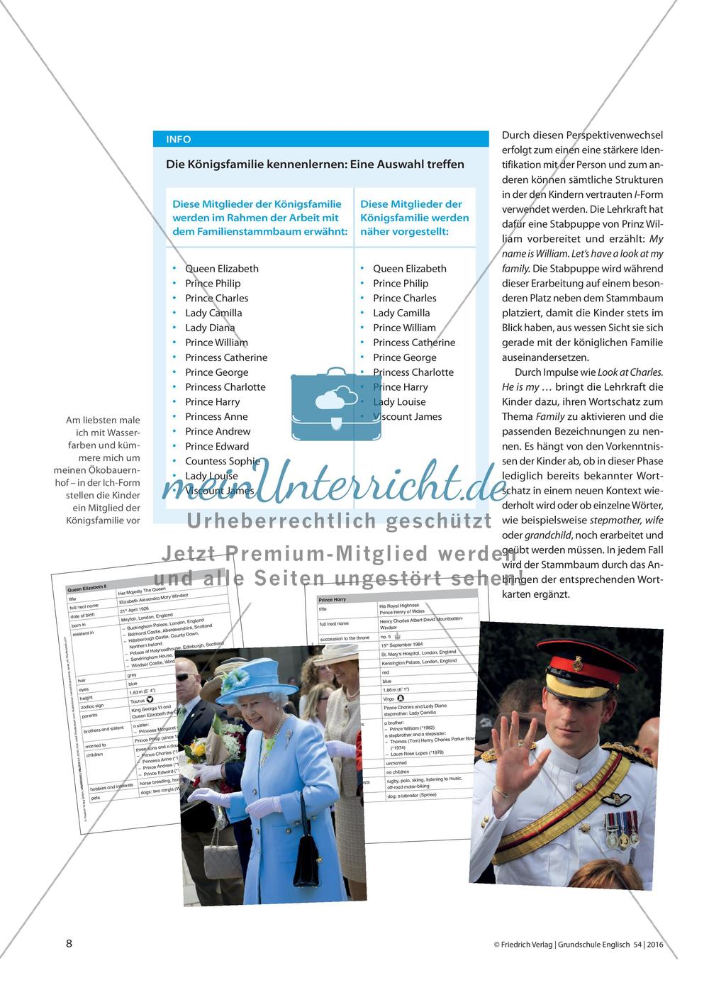 Who Is Who? How to Work with the Extra - Den Familienstammbaum der Royal Family erarbeiten Preview 3