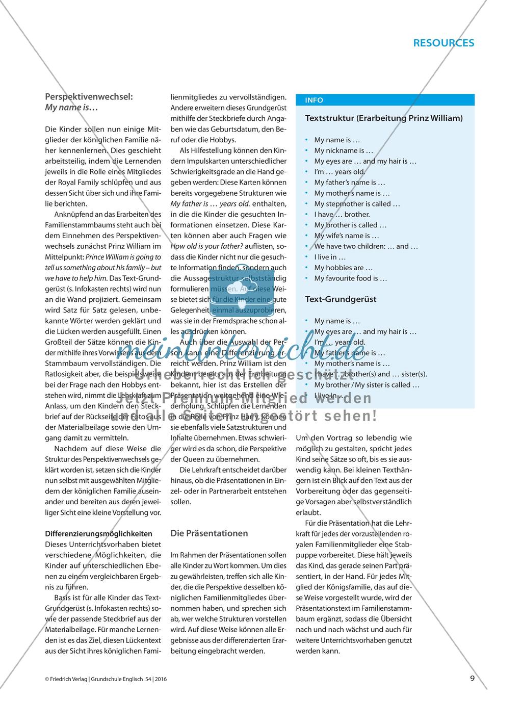 Who Is Who? How to Work with the Extra - Den Familienstammbaum der Royal Family erarbeiten Preview 4