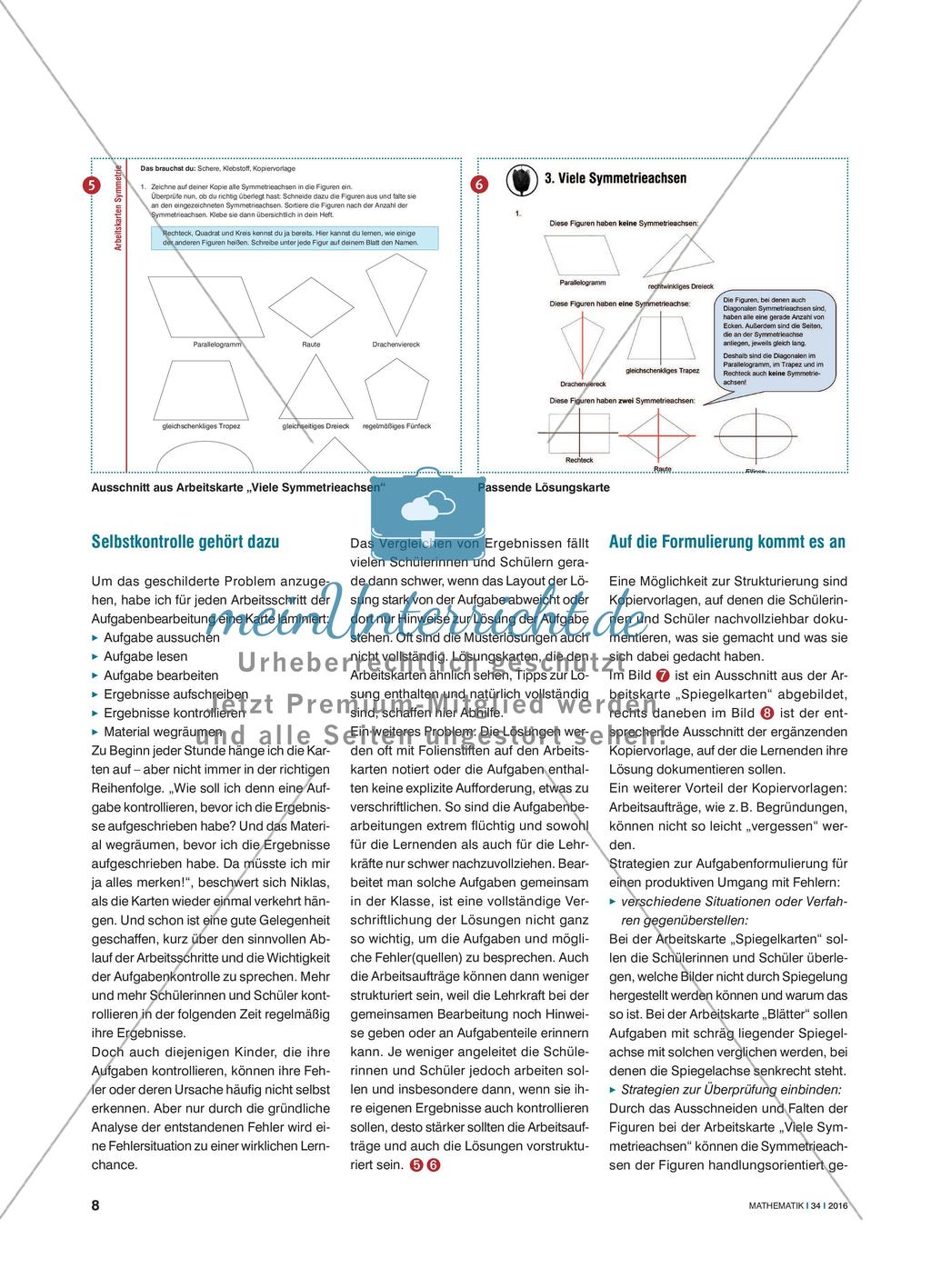 Jeder Fehler ist eine Lernchance! - Beim Stationenlernen Fehler selbst erkennen, analysieren und berichtigen Preview 3