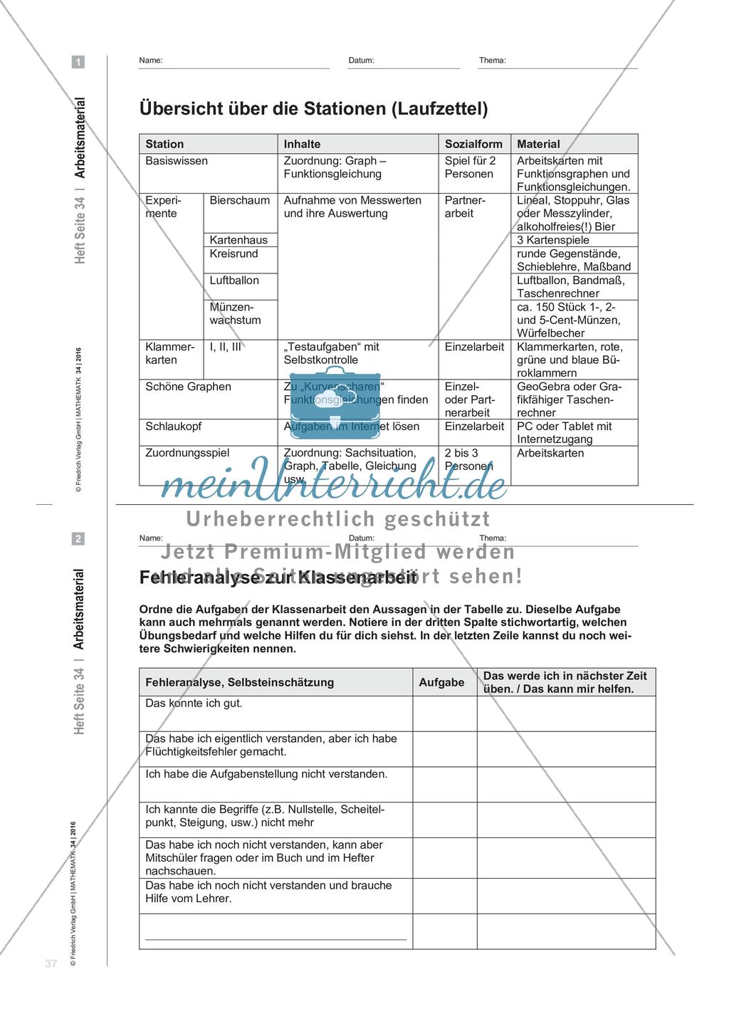 Funktionen im Überblick - Checklisten und Fehleranalysen unterstützen die Stationenarbeit Preview 4