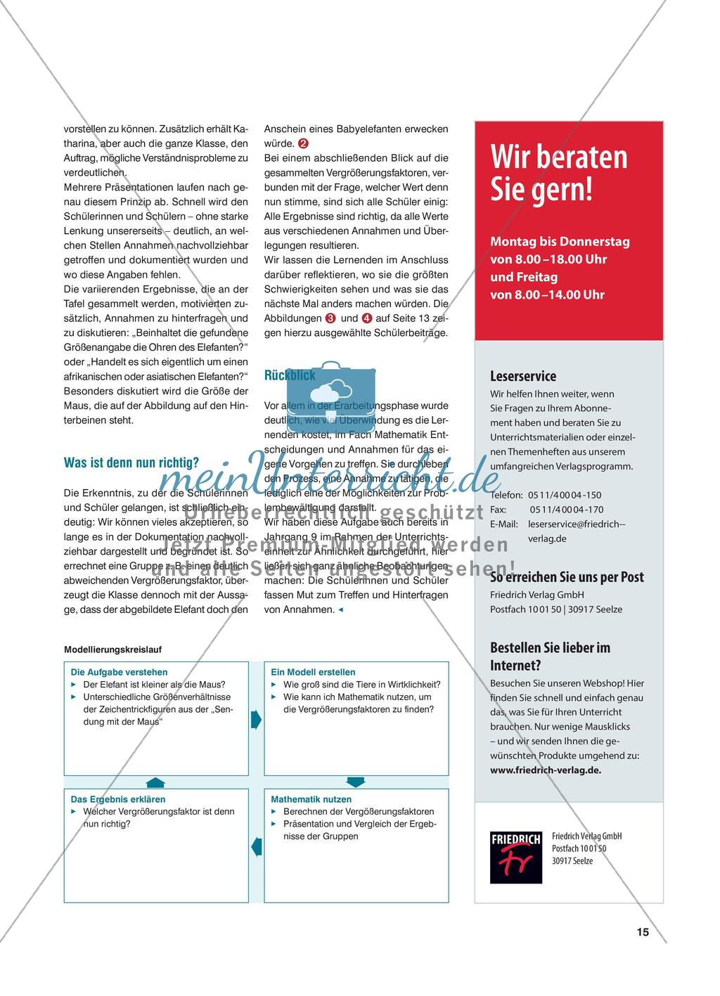 Was ist denn nun richtig? - Größenverhältnisse von Zeichentrickfiguren untersuchen Preview 4
