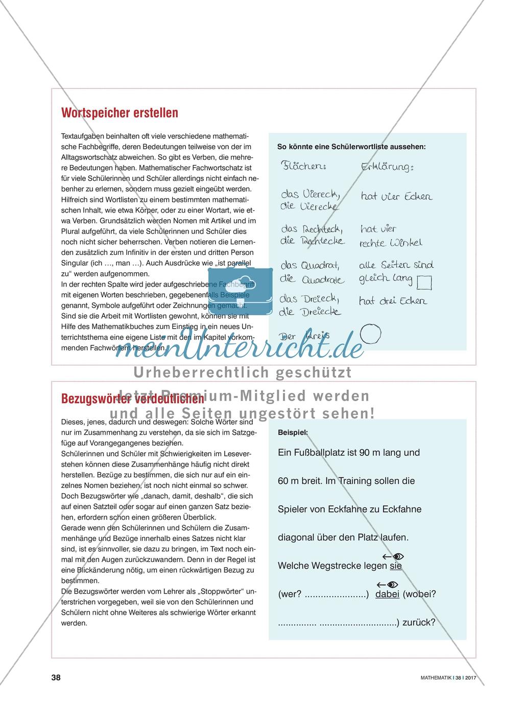 Eine Aufgabe mit Hindernissen - Aufgabentexte mit Hilfe einer Lesestrategie knacken Preview 3