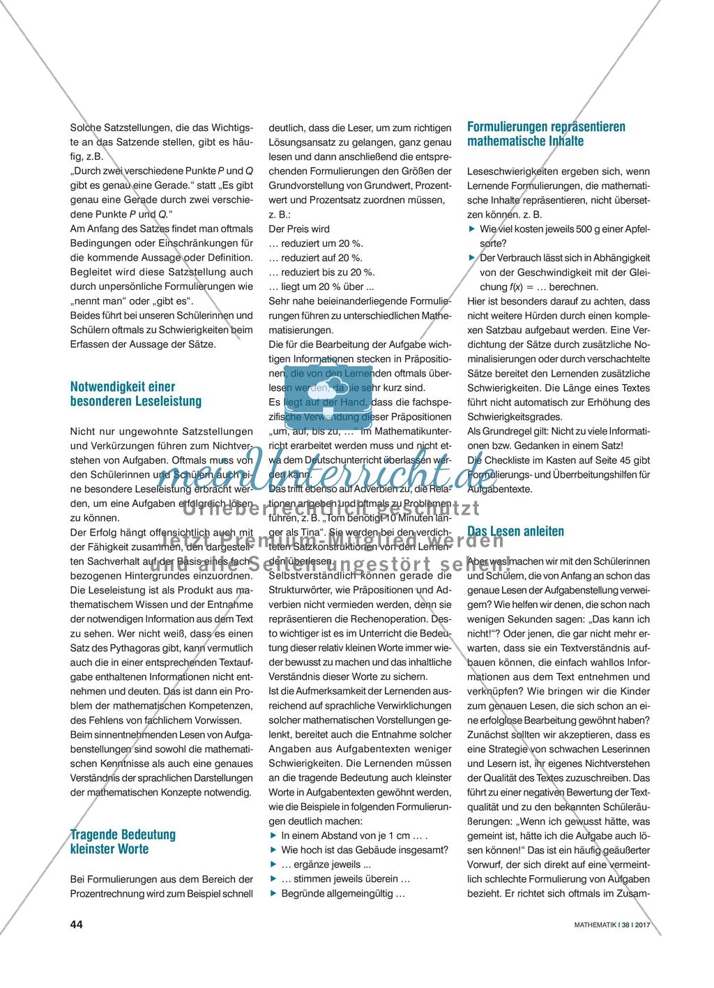 „Das verstehe ich nicht!“ - Aufgabentexte für Schülerinnen und Schüler verständlich formulieren Preview 3
