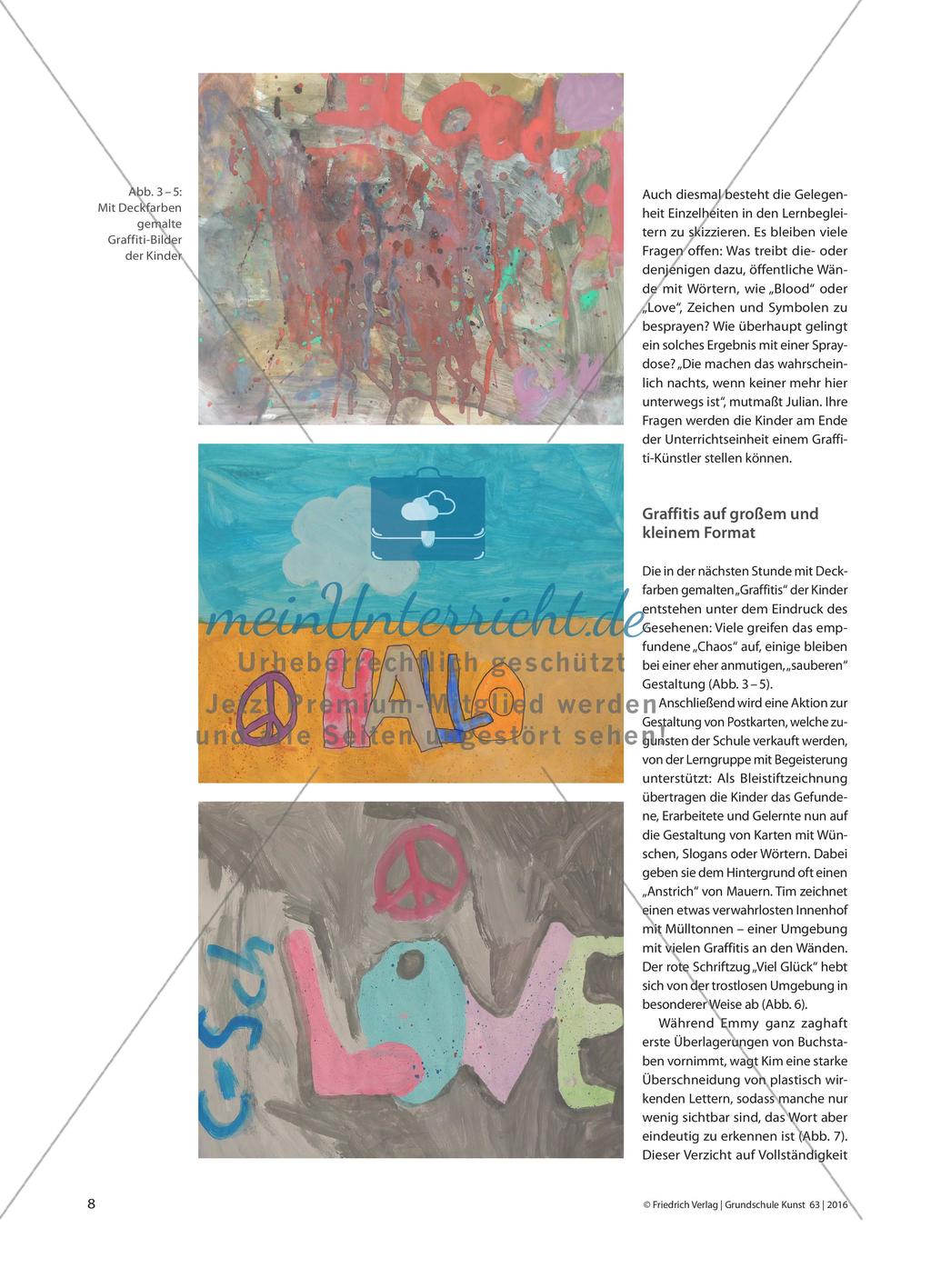 Mauern auf der Spur - Kinder begegnen Graffitis Preview 3